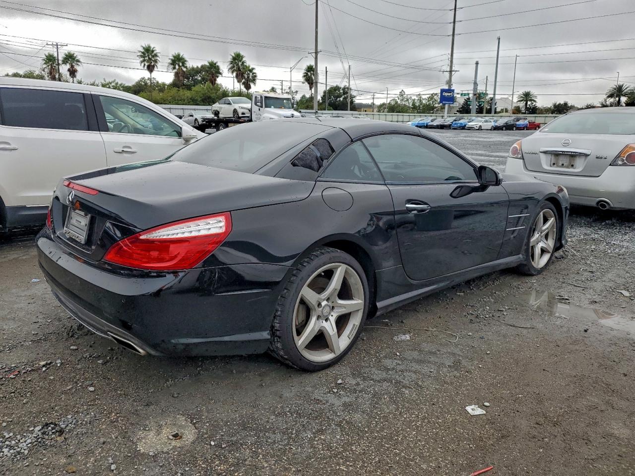 2014 Mercedes-benz Sl 550 Black vin: WDDJK7DA8EF025152