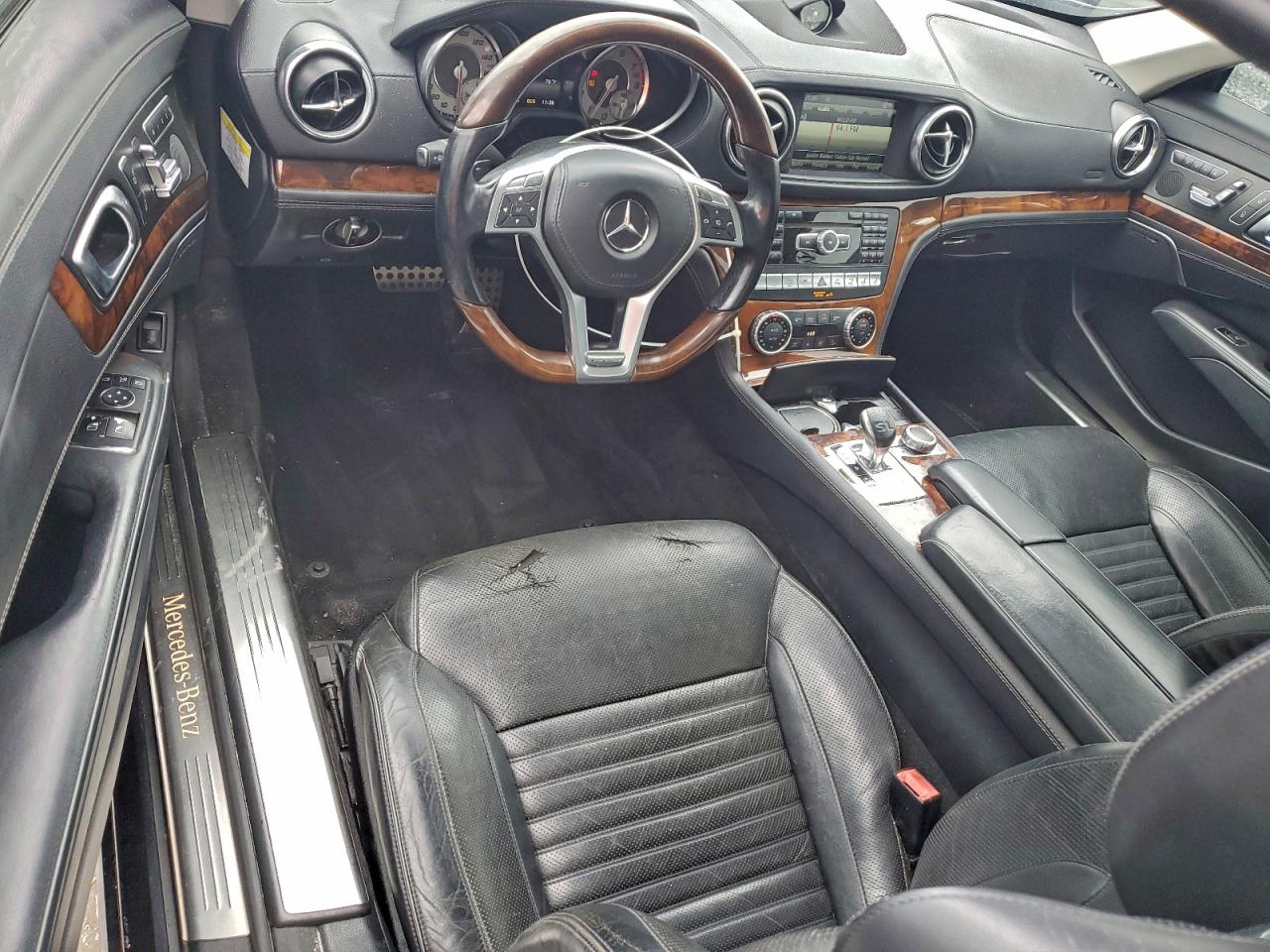 2014 Mercedes-benz Sl 550 Black vin: WDDJK7DA8EF025152