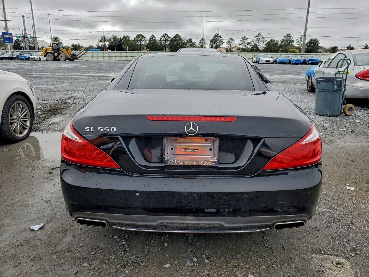 2014 Mercedes-benz Sl 550 Black vin: WDDJK7DA8EF025152