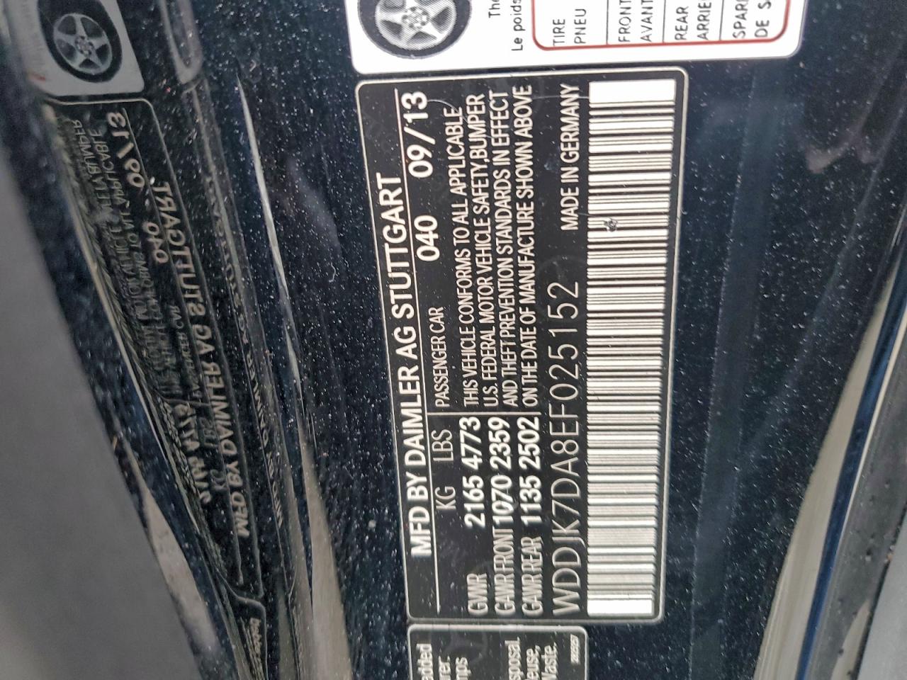 2014 Mercedes-benz Sl 550 Black vin: WDDJK7DA8EF025152