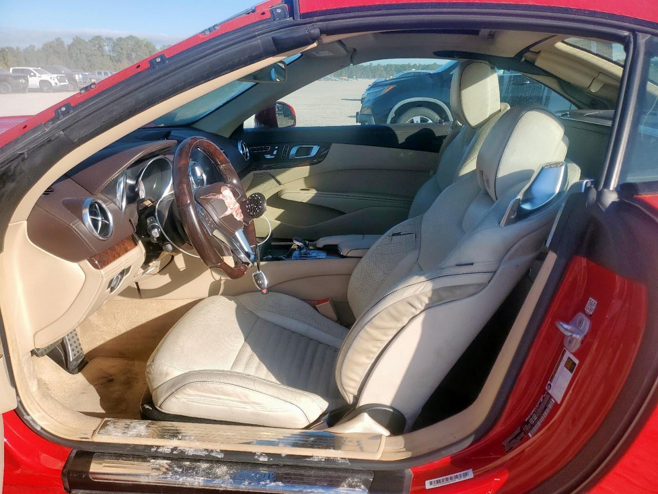 2014 Mercedes-benz Sl 550 Красный vin: WDDJK7DA8EF029377