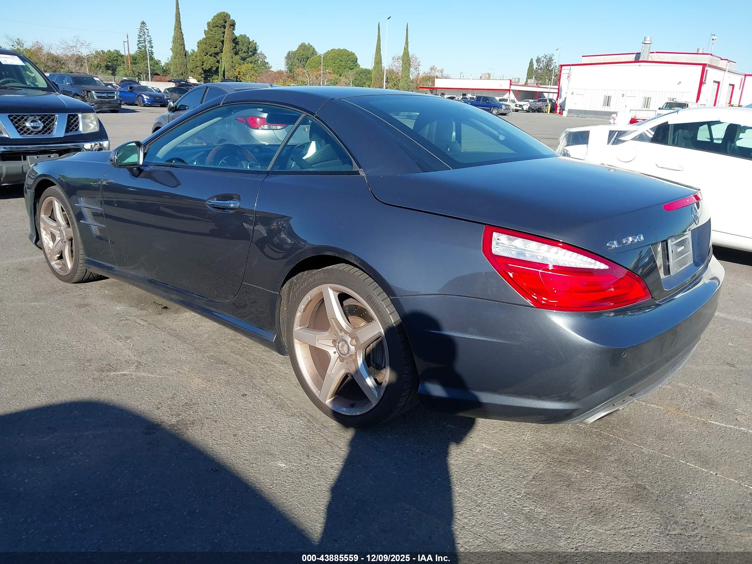 2015 Mercedes-benz Sl 550   Gray vin: WDDJK7DA9FF030023