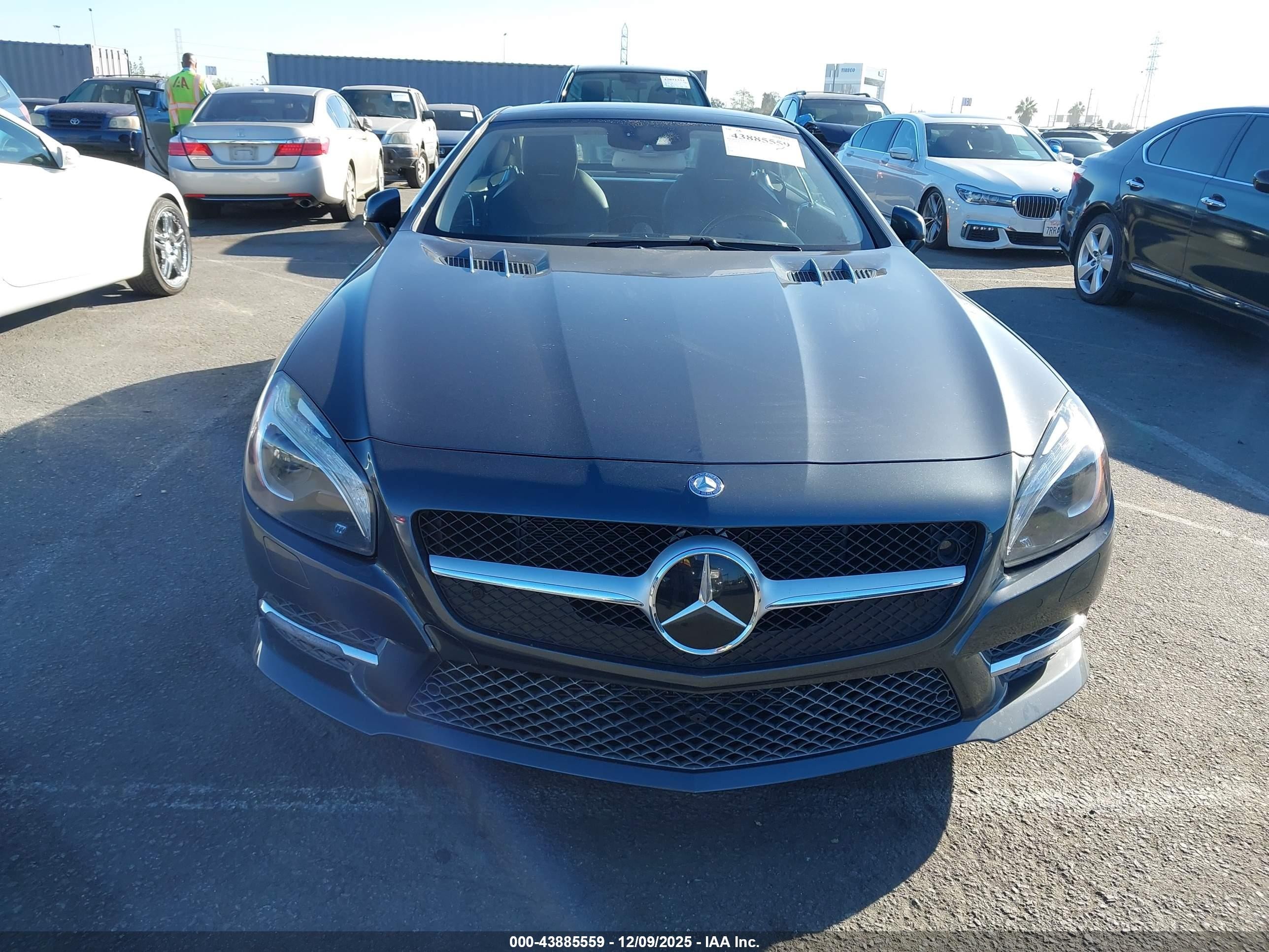 2015 Mercedes-benz Sl 550   Gray vin: WDDJK7DA9FF030023