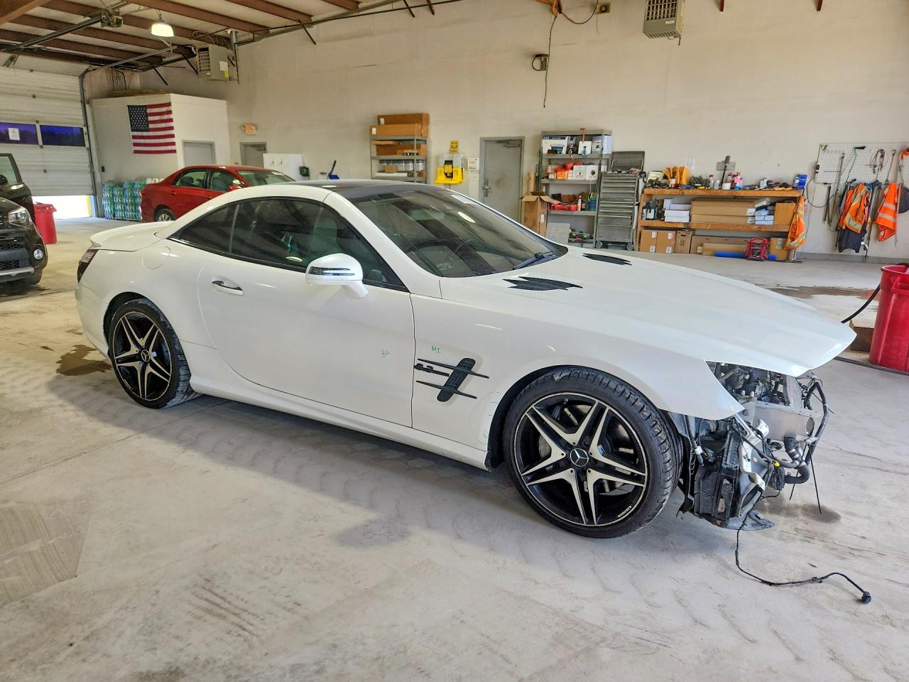 2013 Mercedes-benz Sl 550 Белый vin: WDDJK7DAXDF011915