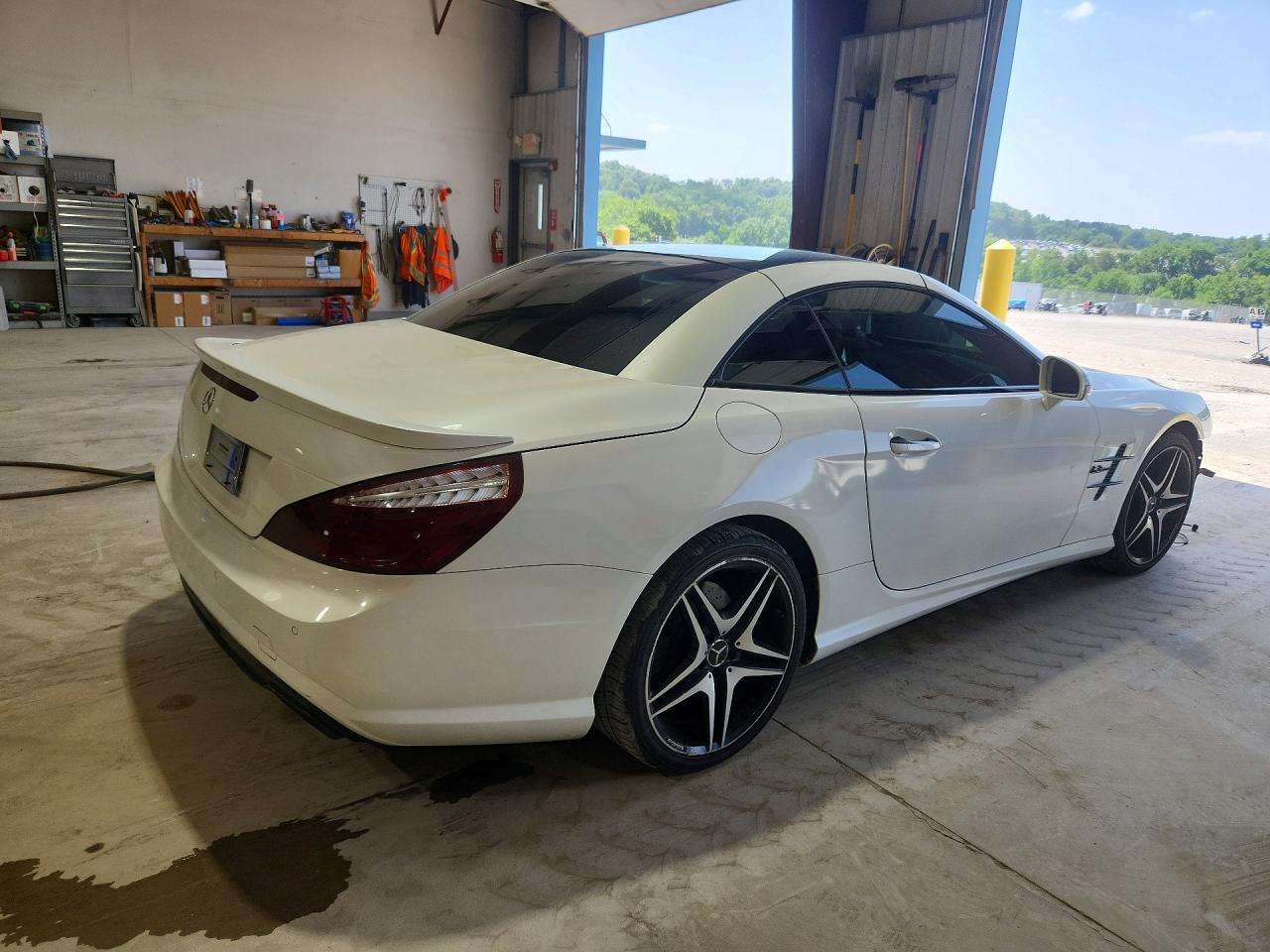 2013 Mercedes-benz Sl 550 Белый vin: WDDJK7DAXDF011915