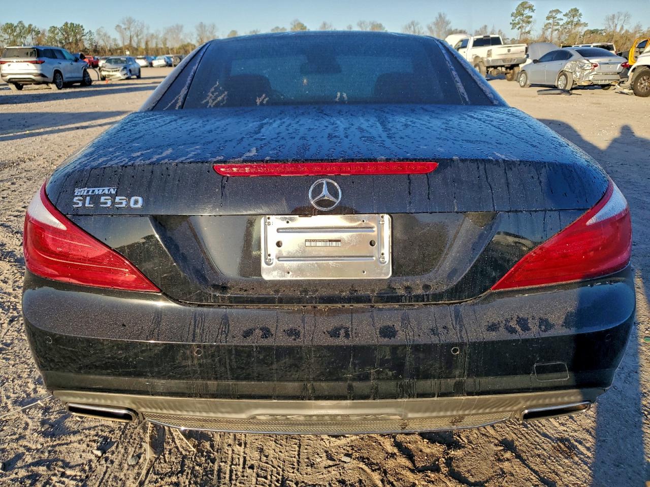 2014 Mercedes-benz Sl 550 Black vin: WDDJK7DAXEF025976