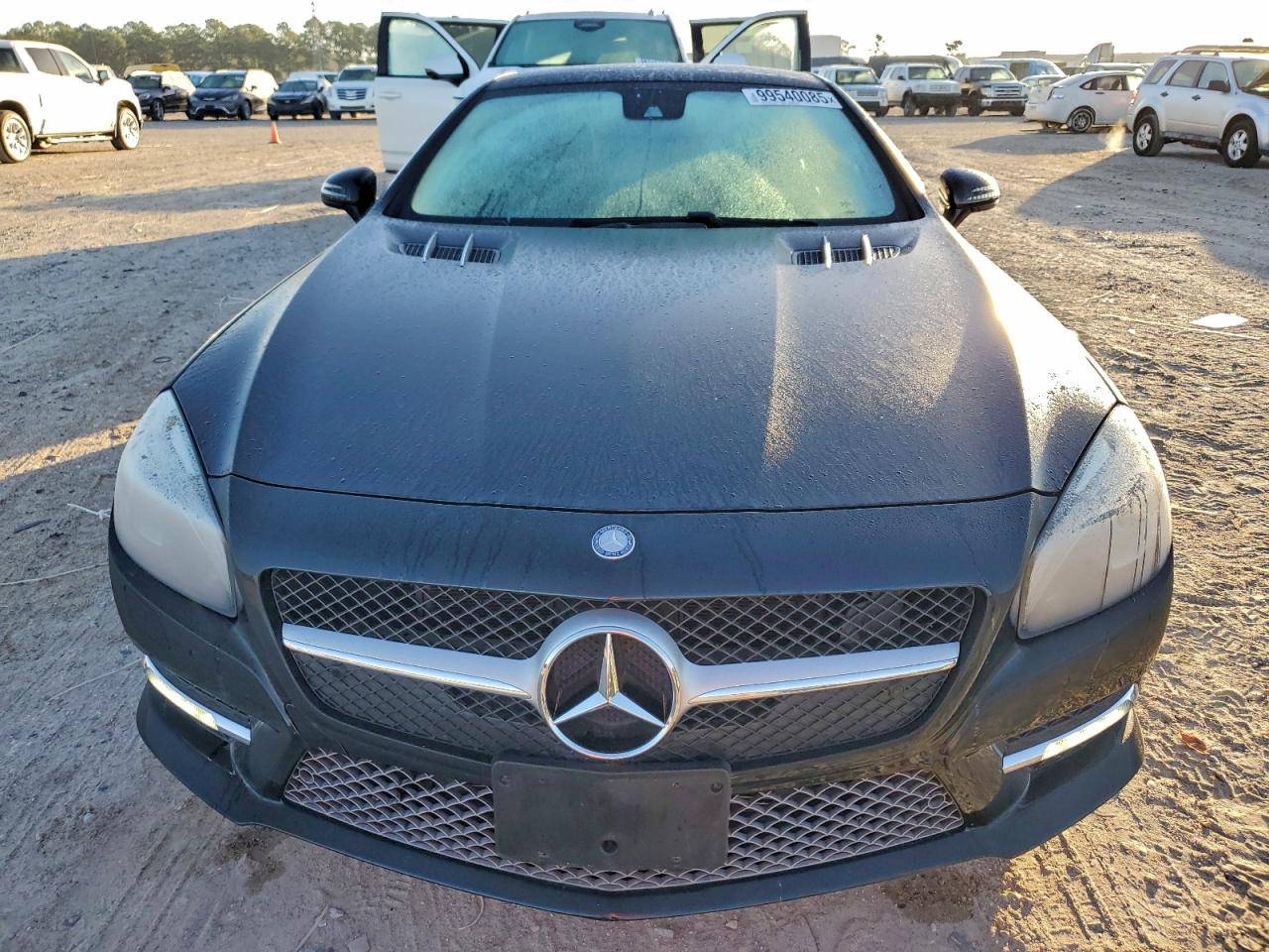 2014 Mercedes-benz Sl 550 Black vin: WDDJK7DAXEF025976