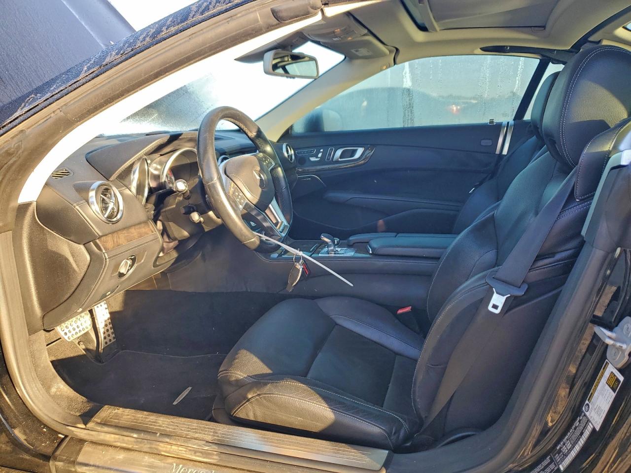 2014 Mercedes-benz Sl 550 Black vin: WDDJK7DAXEF025976