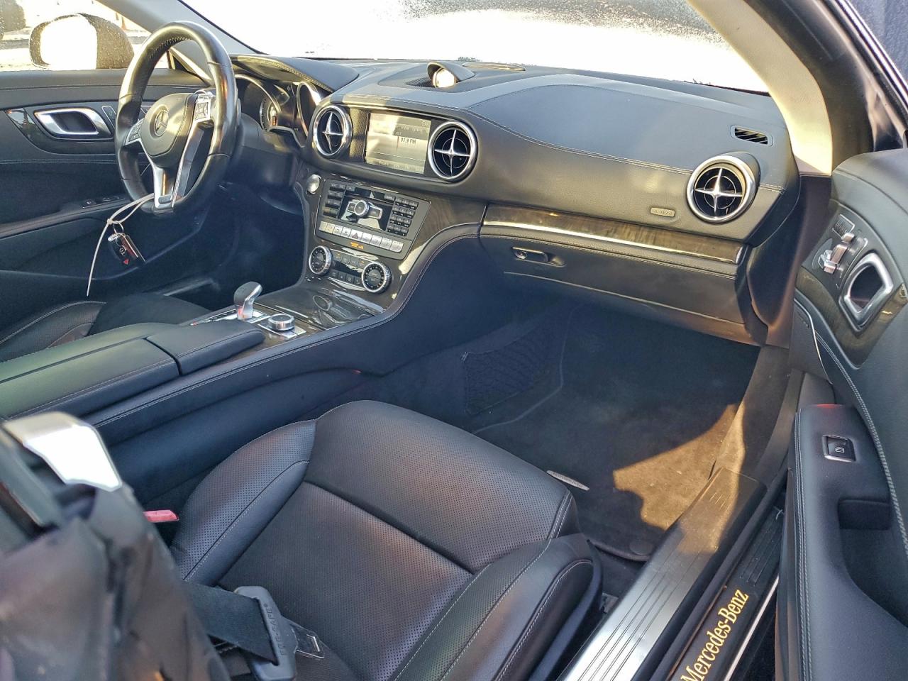 2014 Mercedes-benz Sl 550 Black vin: WDDJK7DAXEF025976