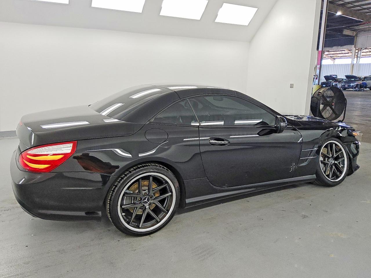 2014 Mercedes-benz Sl 550 Black vin: WDDJK7DAXEF026030