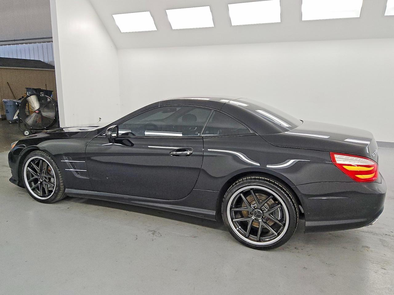 2014 Mercedes-benz Sl 550 Black vin: WDDJK7DAXEF026030