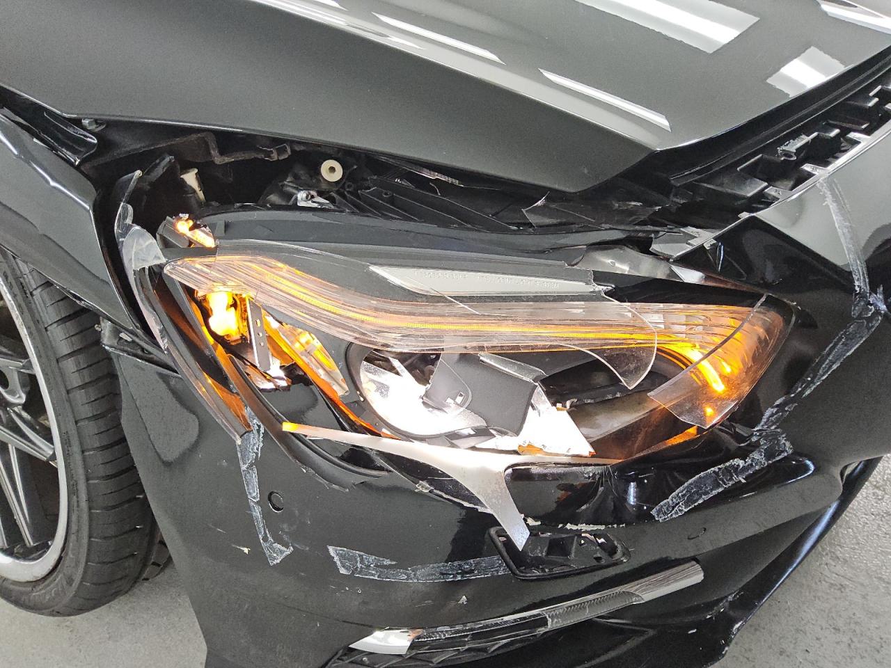 2014 Mercedes-benz Sl 550 Black vin: WDDJK7DAXEF026030 Damage: Right Head Lamp, Broken, Replacement Required