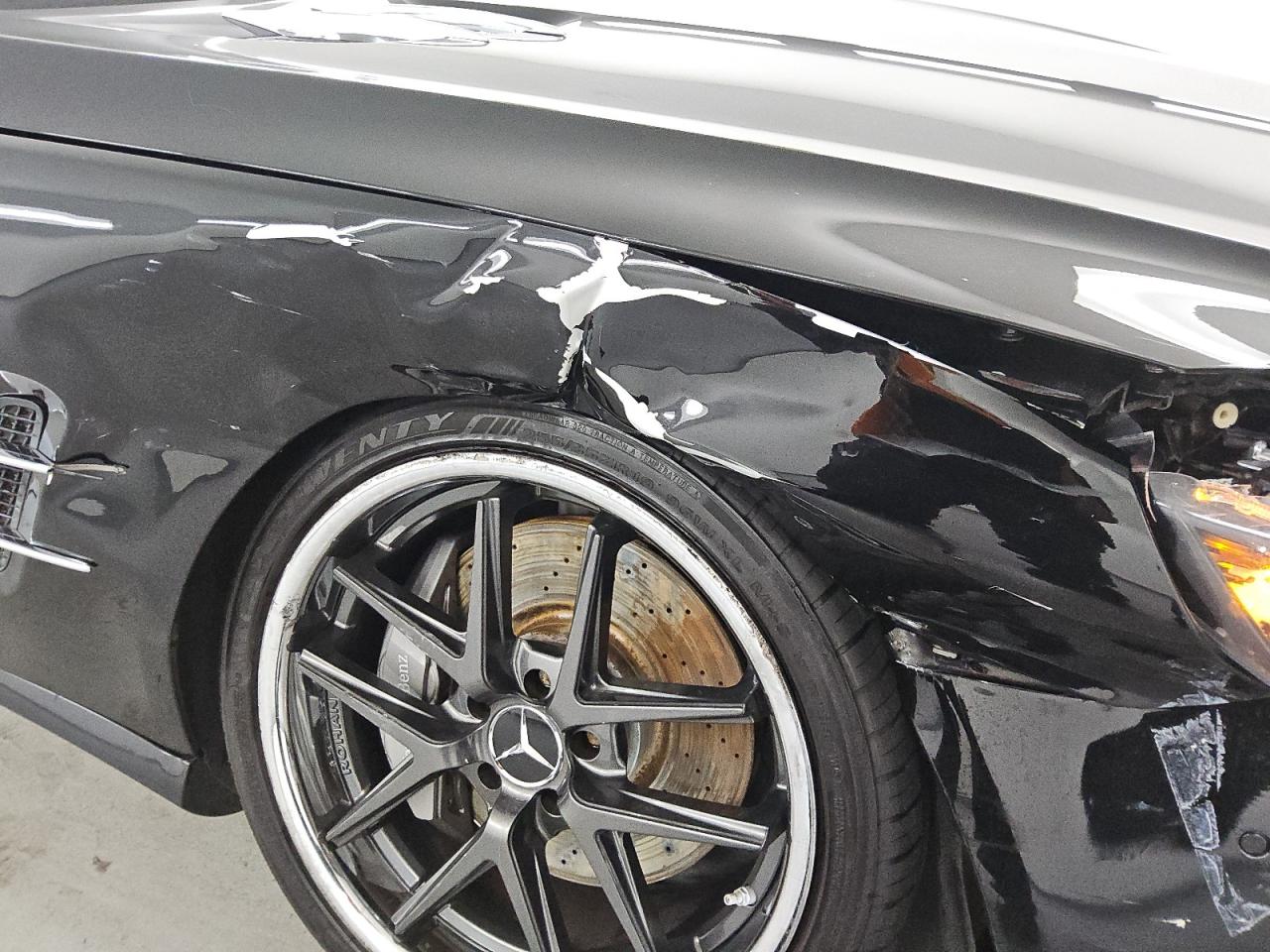 2014 Mercedes-benz Sl 550 Black vin: WDDJK7DAXEF026030 Damage: Right Front Wheel, Broken, Replacement Required