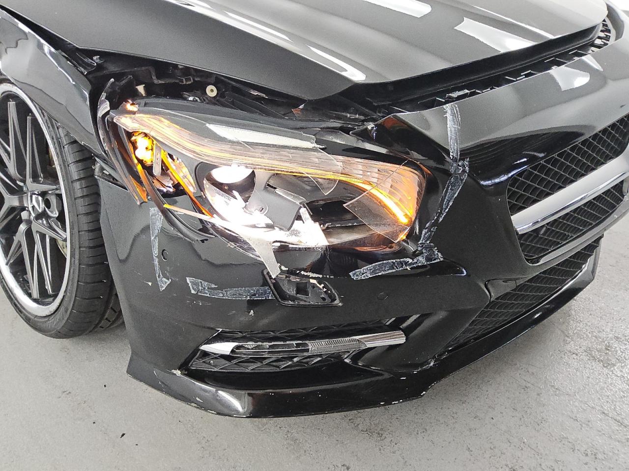 2014 Mercedes-benz Sl 550 Black vin: WDDJK7DAXEF026030 Damage: Front Bumper, Broken, Replacement Required