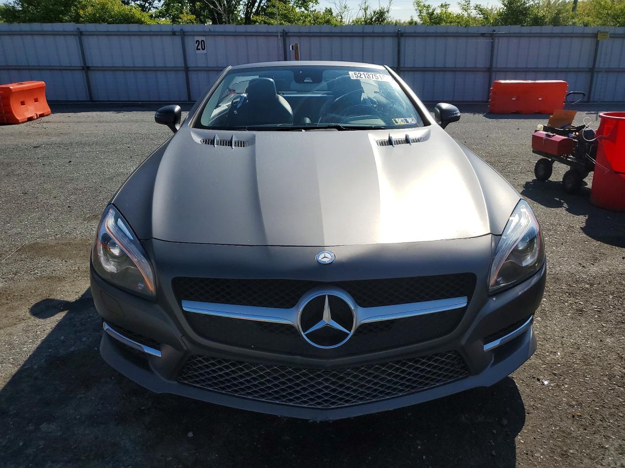 2014 Mercedes-benz Sl 550 Серый vin: WDDJK7DAXEF026349