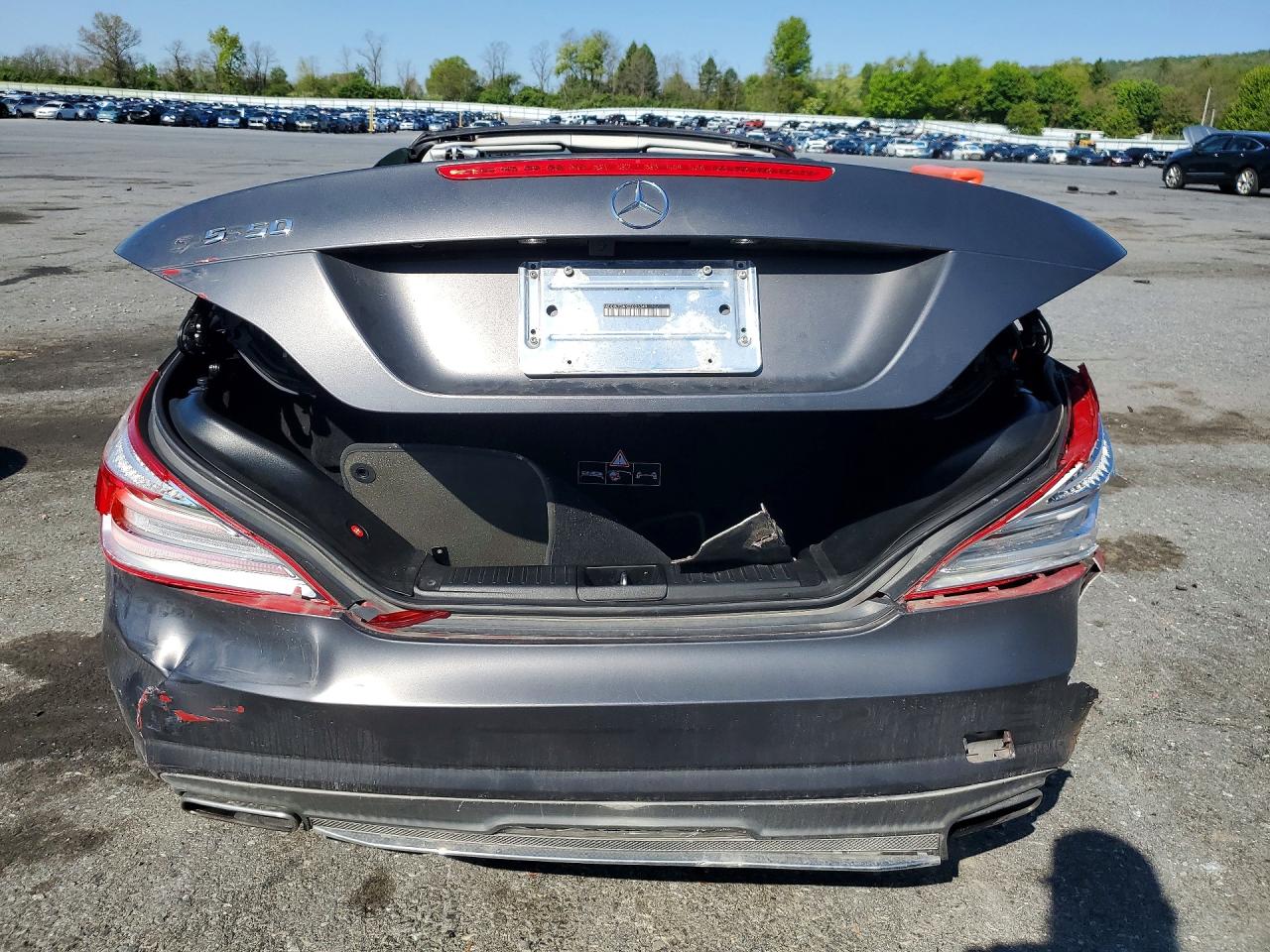 2014 Mercedes-benz Sl 550 Серый vin: WDDJK7DAXEF026349