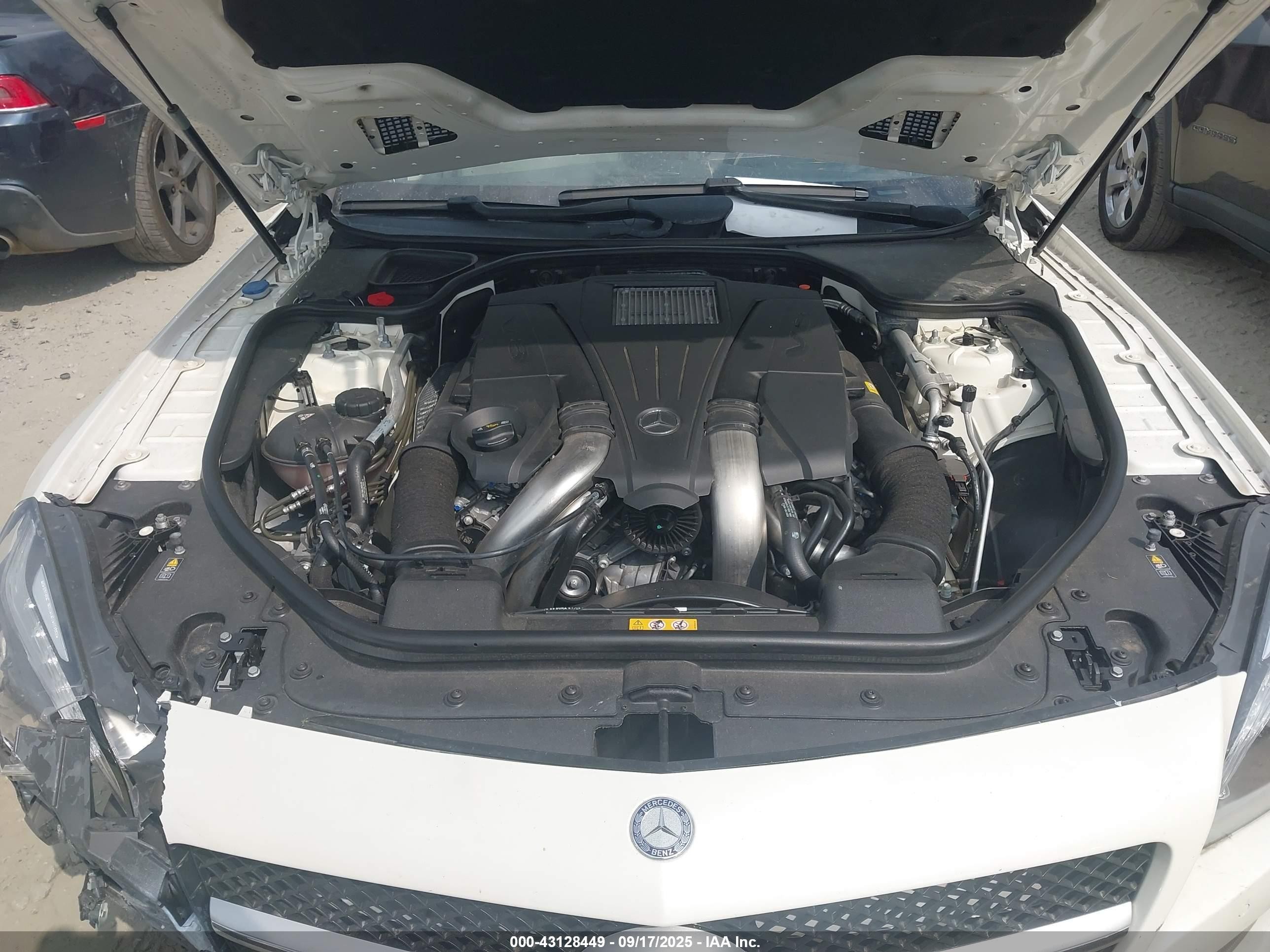 2015 Mercedes-benz Sl 550 Белый vin: WDDJK7DAXFF030936