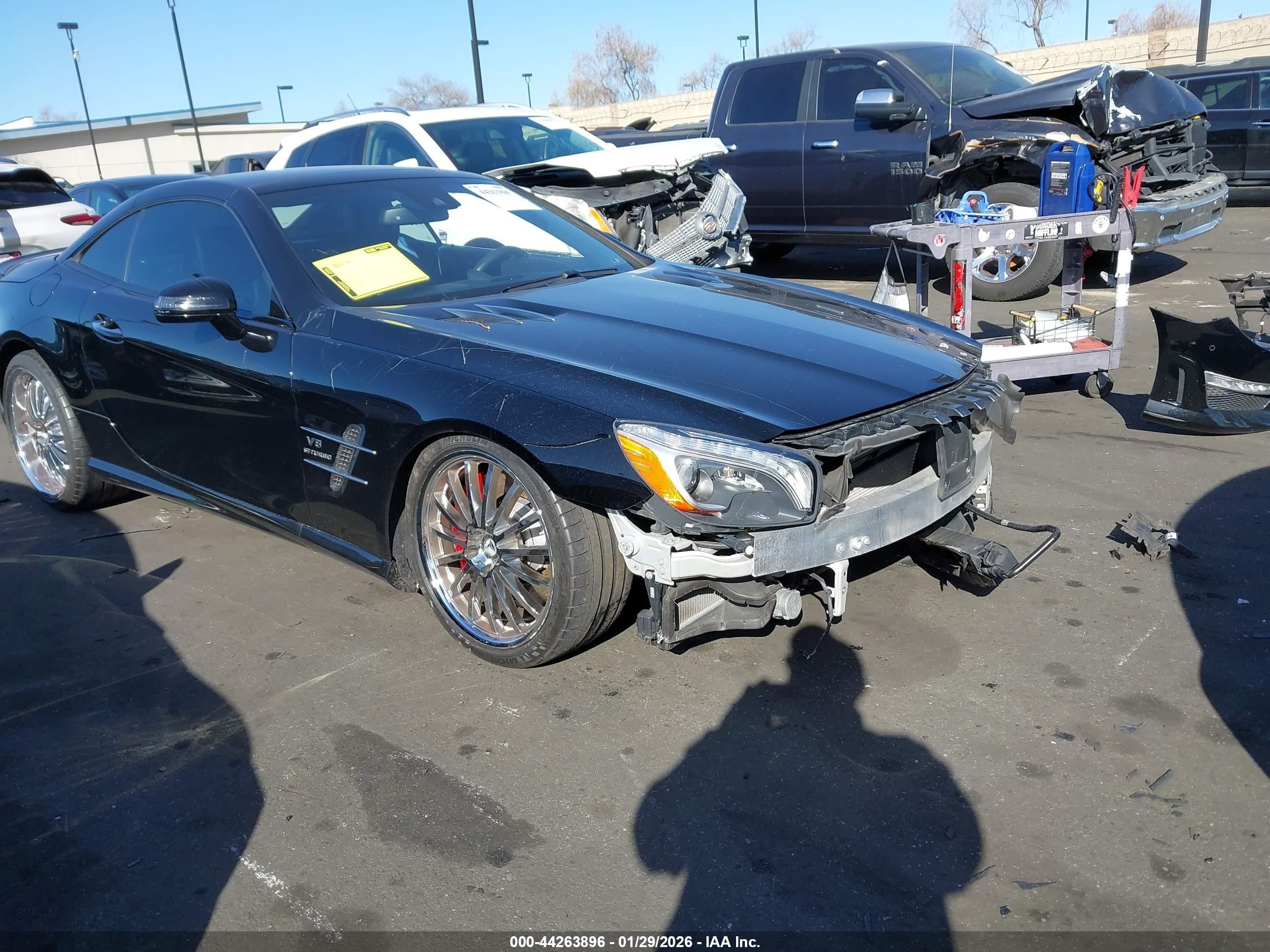 2013 Mercedes-benz Sl 63 Amg   Black vin: WDDJK7EA2DF005914