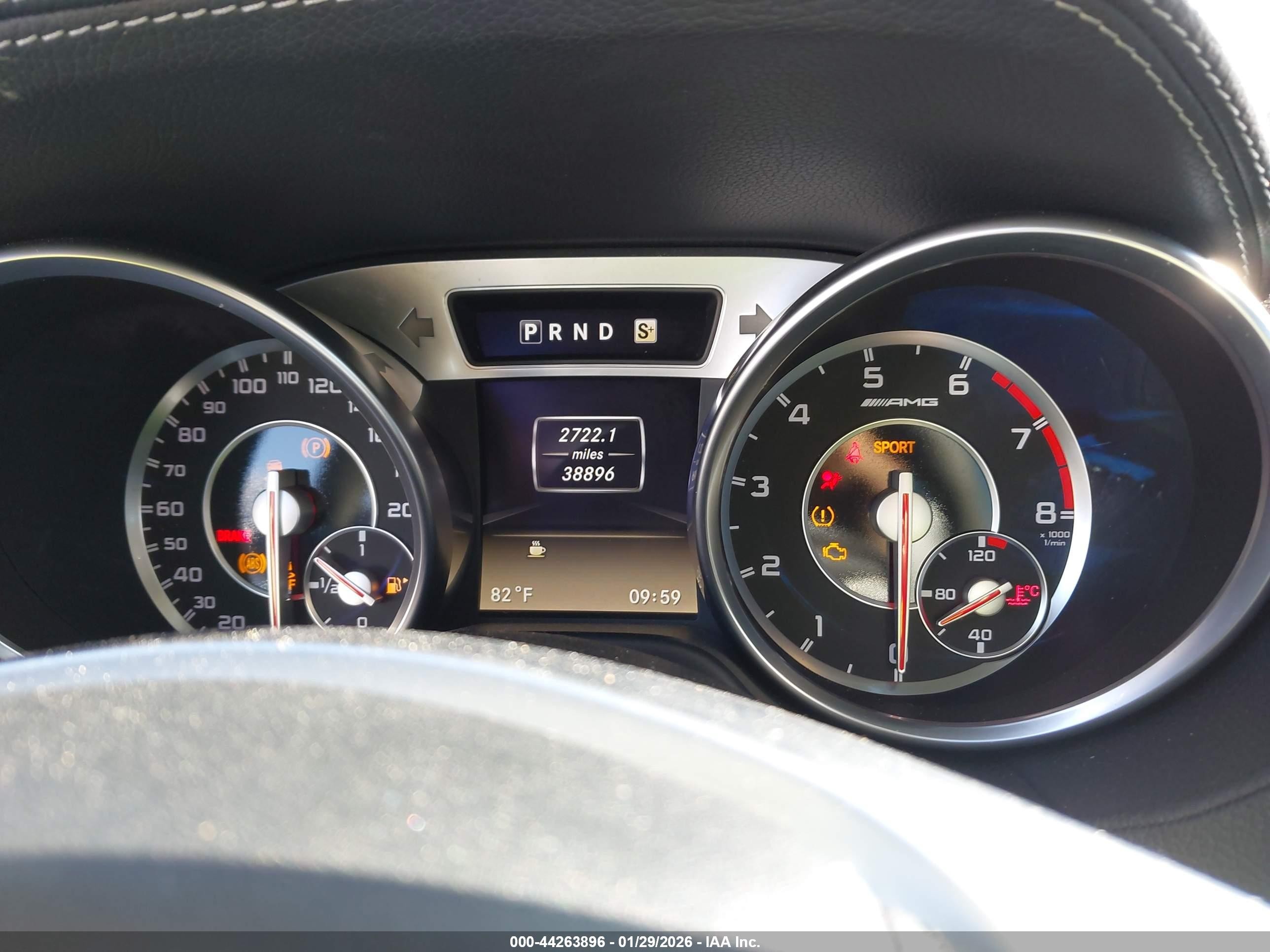 2013 Mercedes-benz Sl 63 Amg   Black vin: WDDJK7EA2DF005914