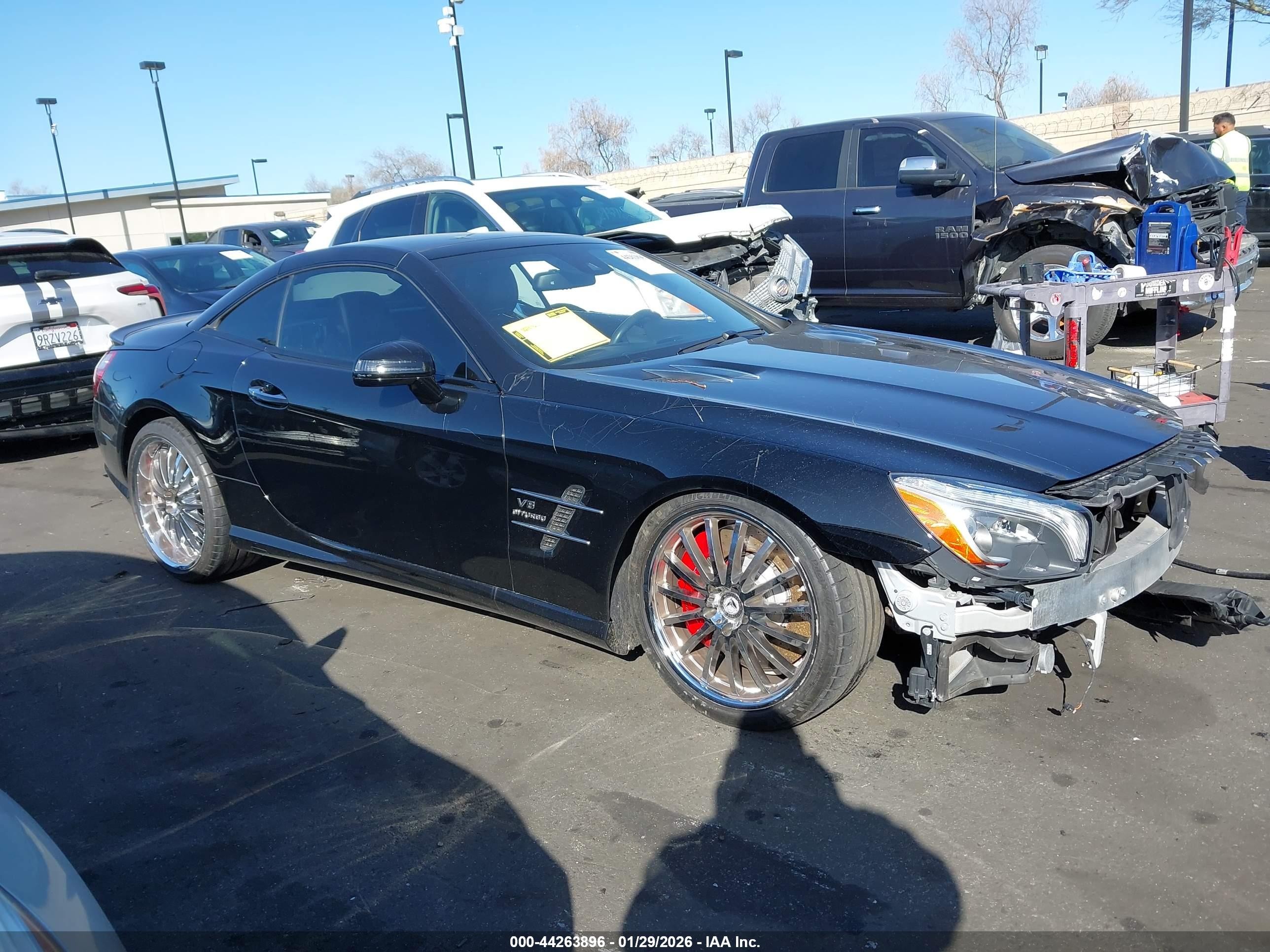 2013 Mercedes-benz Sl 63 Amg   Black vin: WDDJK7EA2DF005914