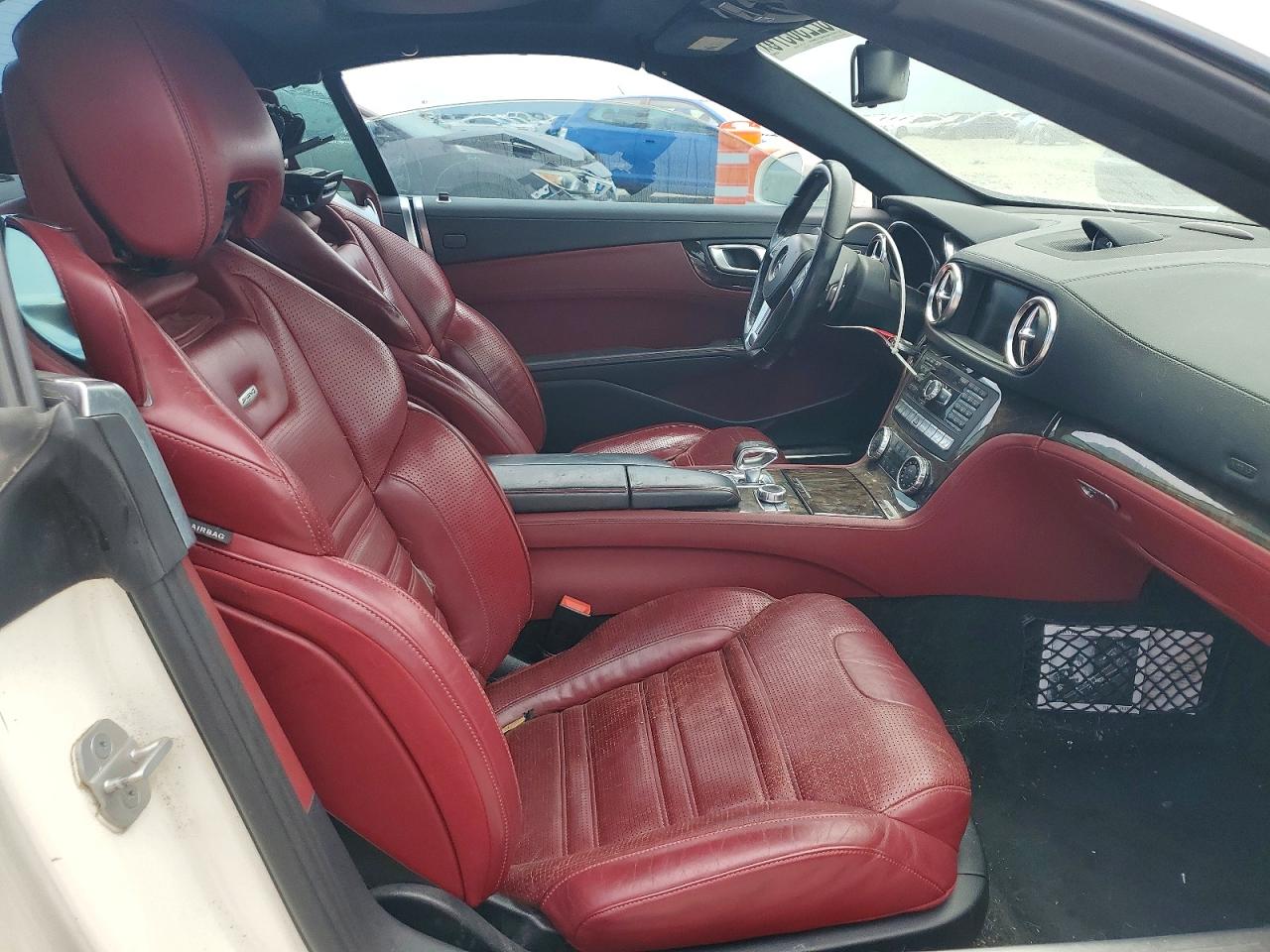 2013 Mercedes-benz Sl-class Sl63 Amg White vin: WDDJK7EA5DF010251