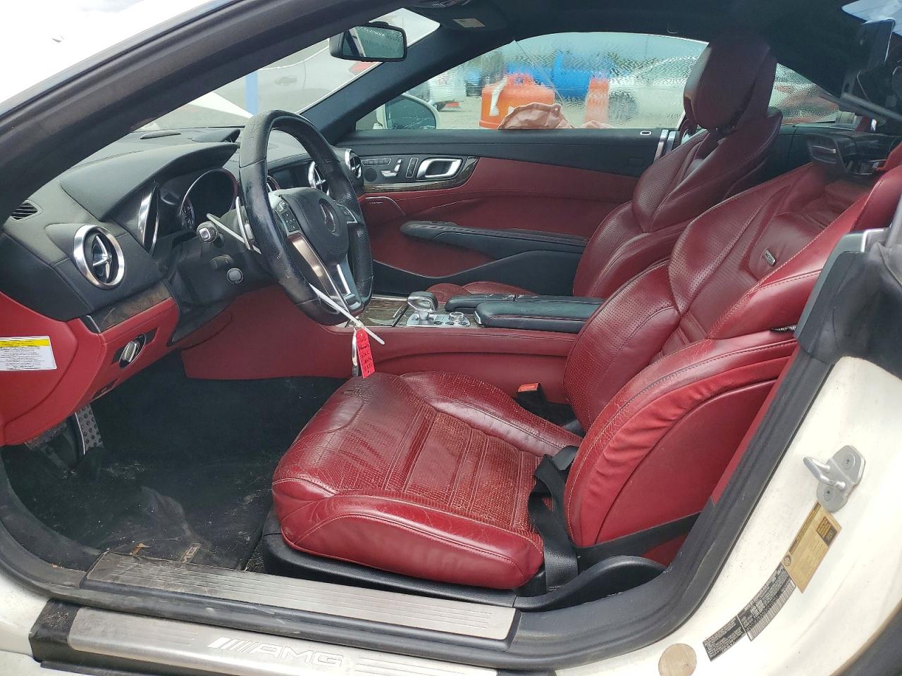 2013 Mercedes-benz Sl-class Sl63 Amg White vin: WDDJK7EA5DF010251