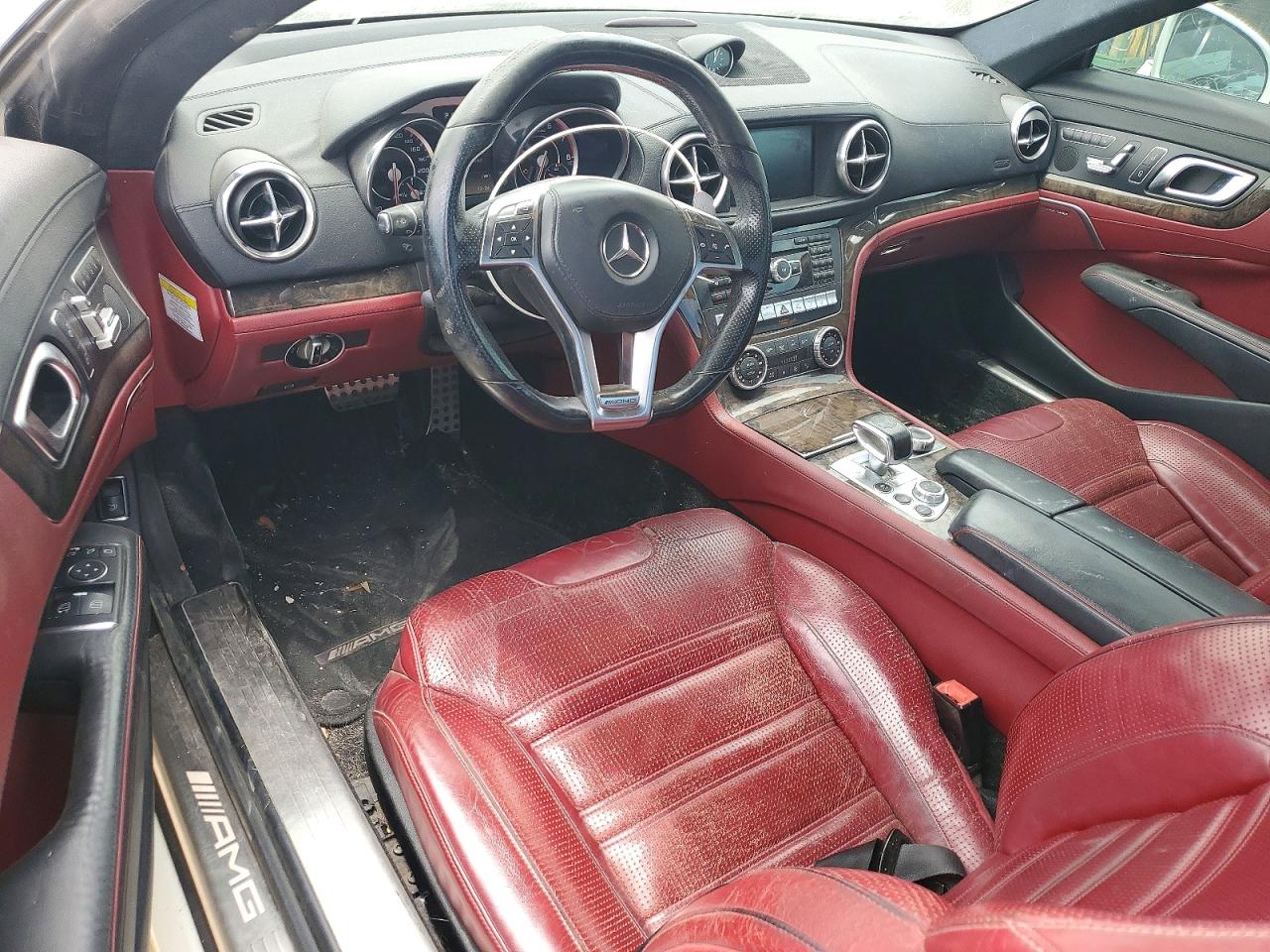 2013 Mercedes-benz Sl-class Sl63 Amg White vin: WDDJK7EA5DF010251