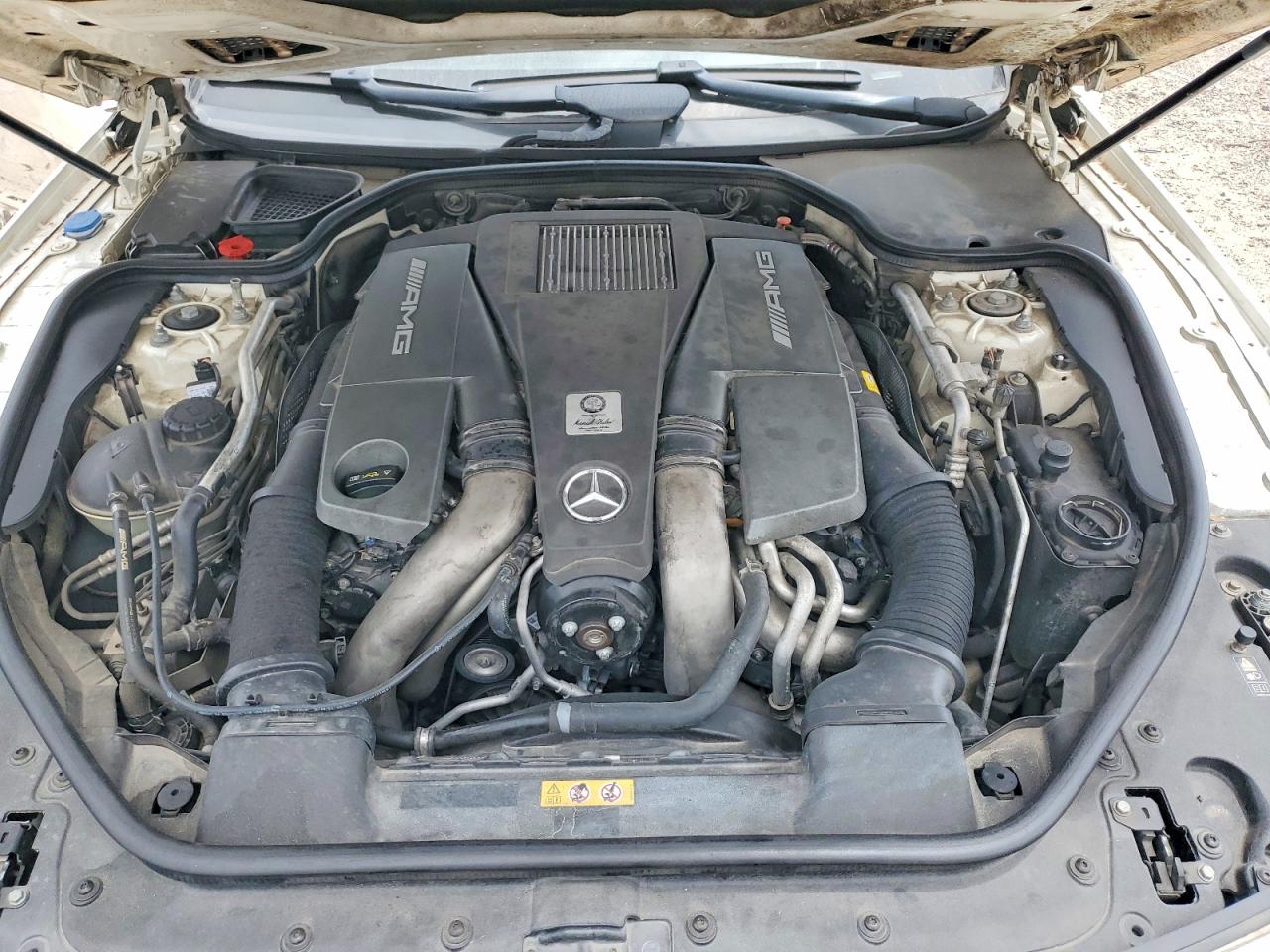 2013 Mercedes-benz Sl-class Sl63 Amg White vin: WDDJK7EA5DF010251