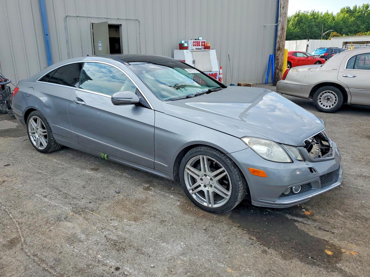 2010 Mercedes-benz E 350 Silver vin: WDDKJ5GB0AF018142