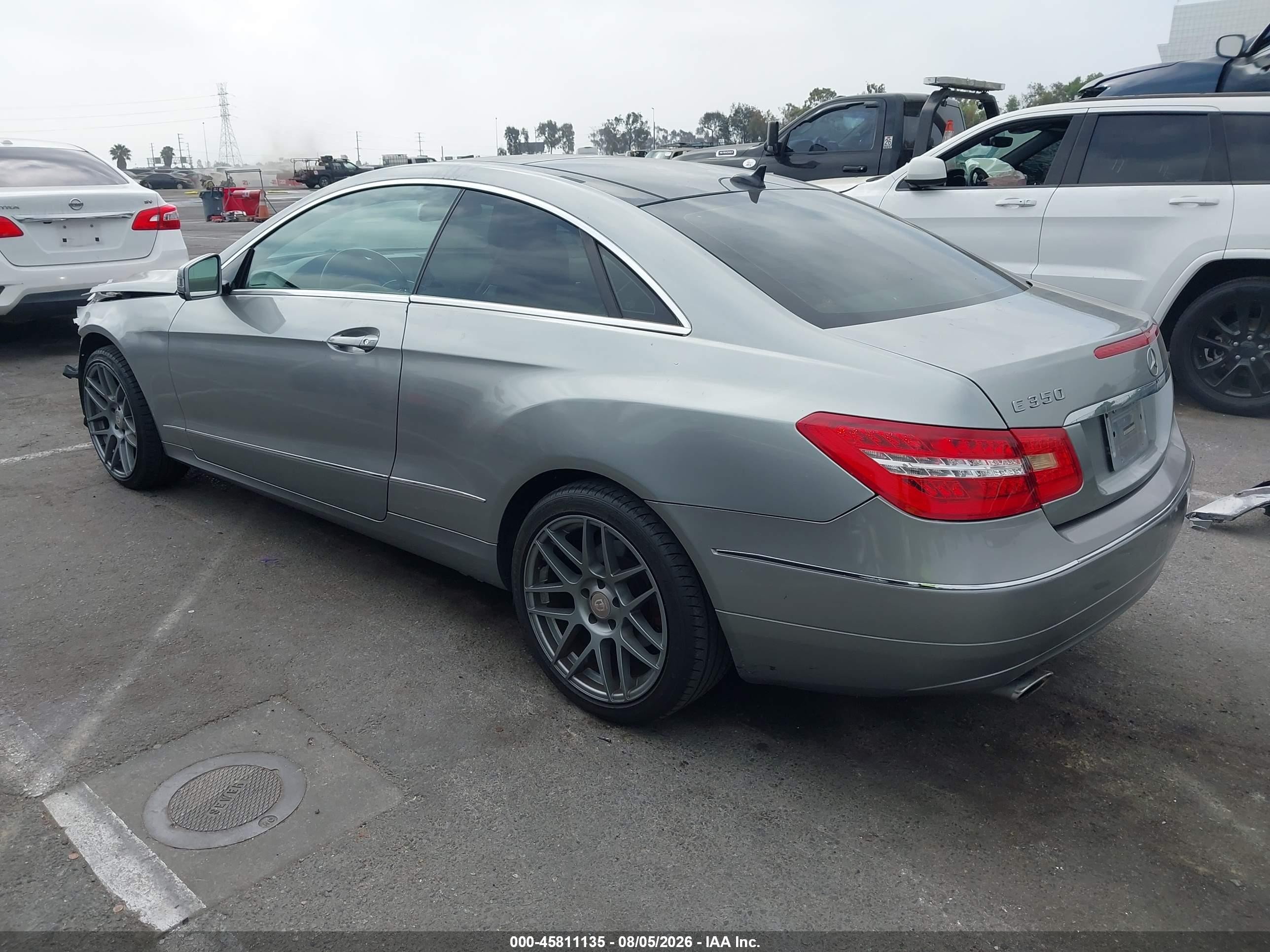 2010 Mercedes-benz E 350   Silver vin: WDDKJ5GB2AF037419