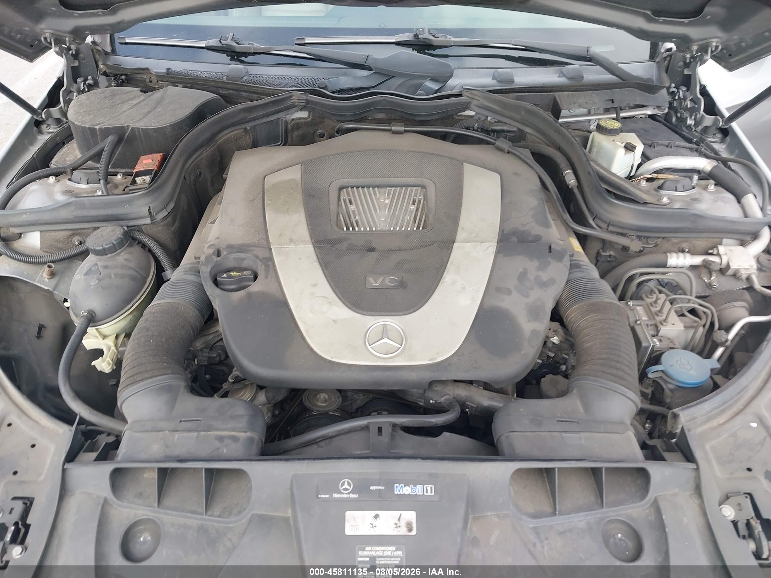 2010 Mercedes-benz E 350   Silver vin: WDDKJ5GB2AF037419