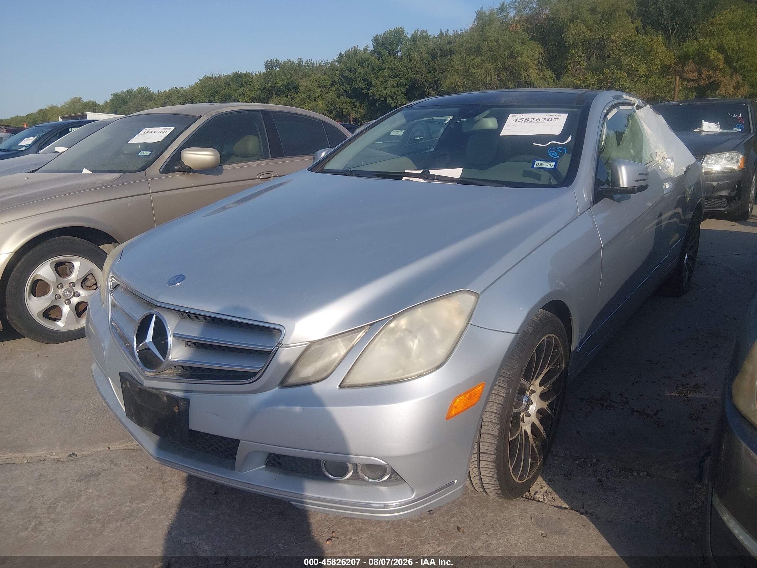 2010 Mercedes-benz E 350   Gray vin: WDDKJ5GB4AF032223