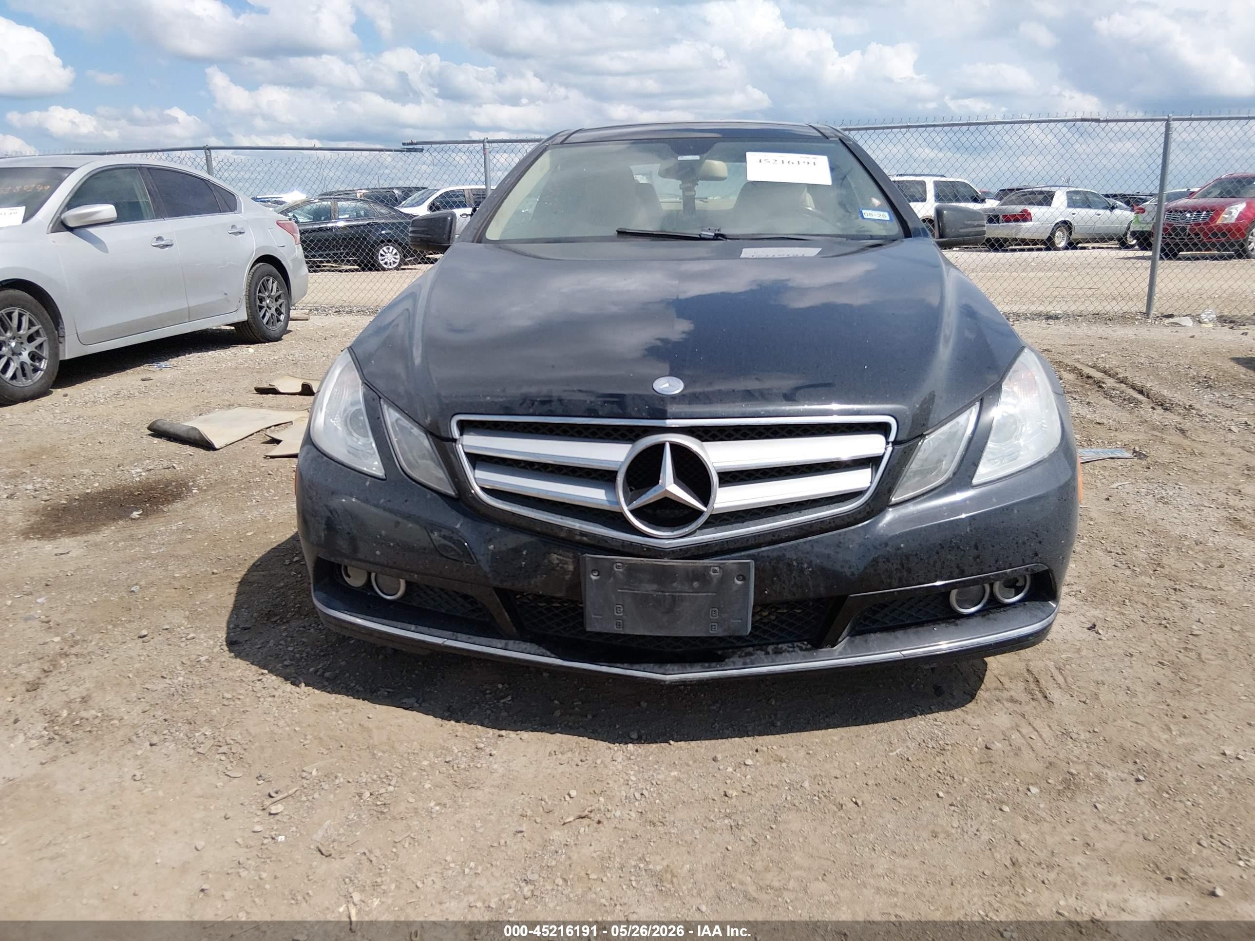 2010 Mercedes-benz E 350   Black vin: WDDKJ5GB9AF045503