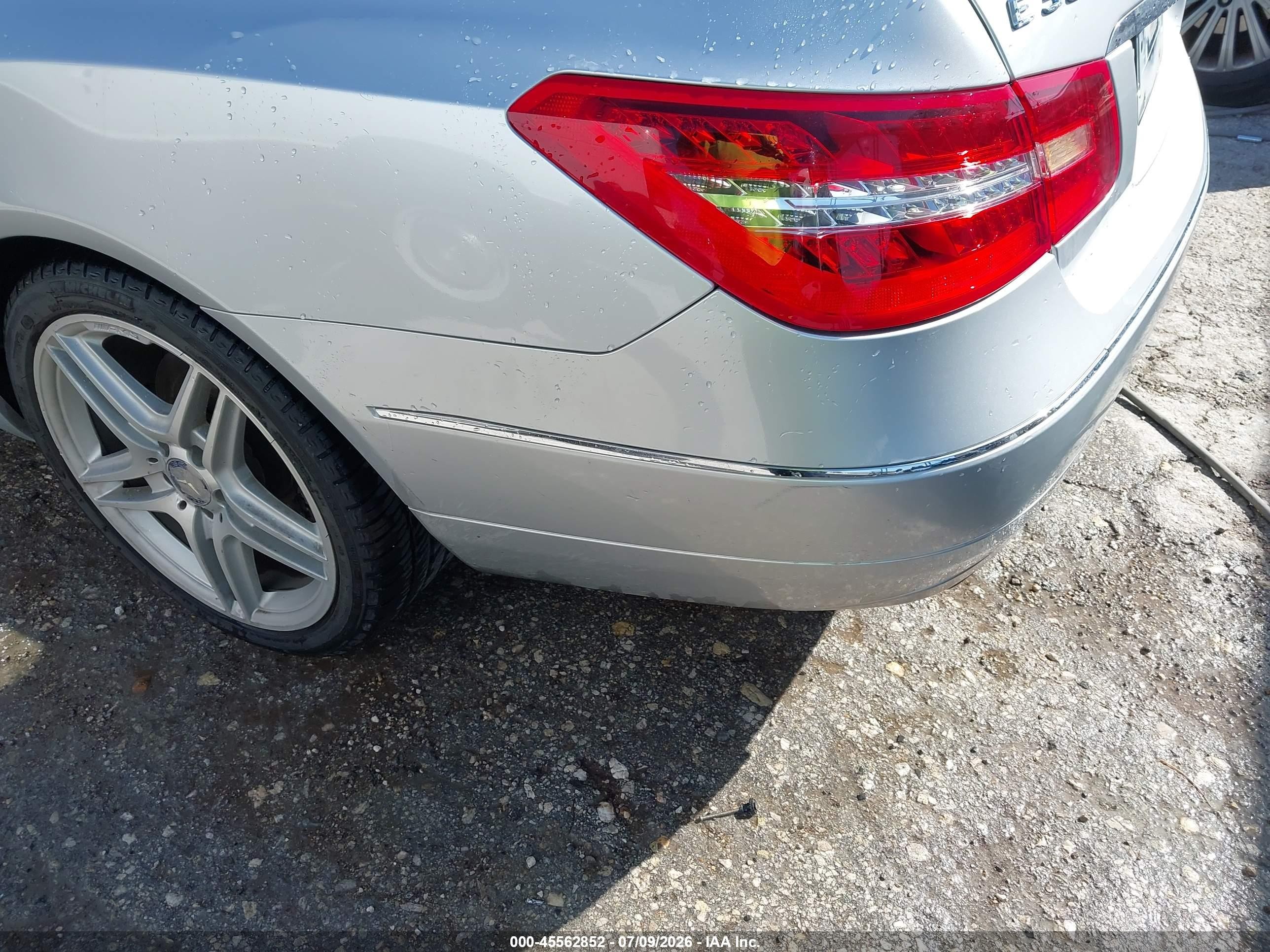 2012 Mercedes-benz E 350   Silver vin: WDDKJ5KB0CF172103