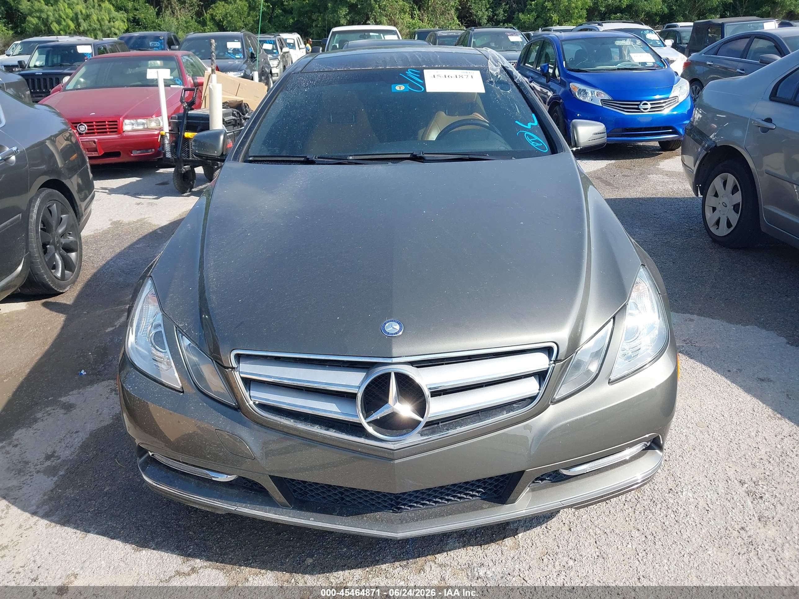 2012 Mercedes-benz E 350   Gray vin: WDDKJ5KB2CF156811