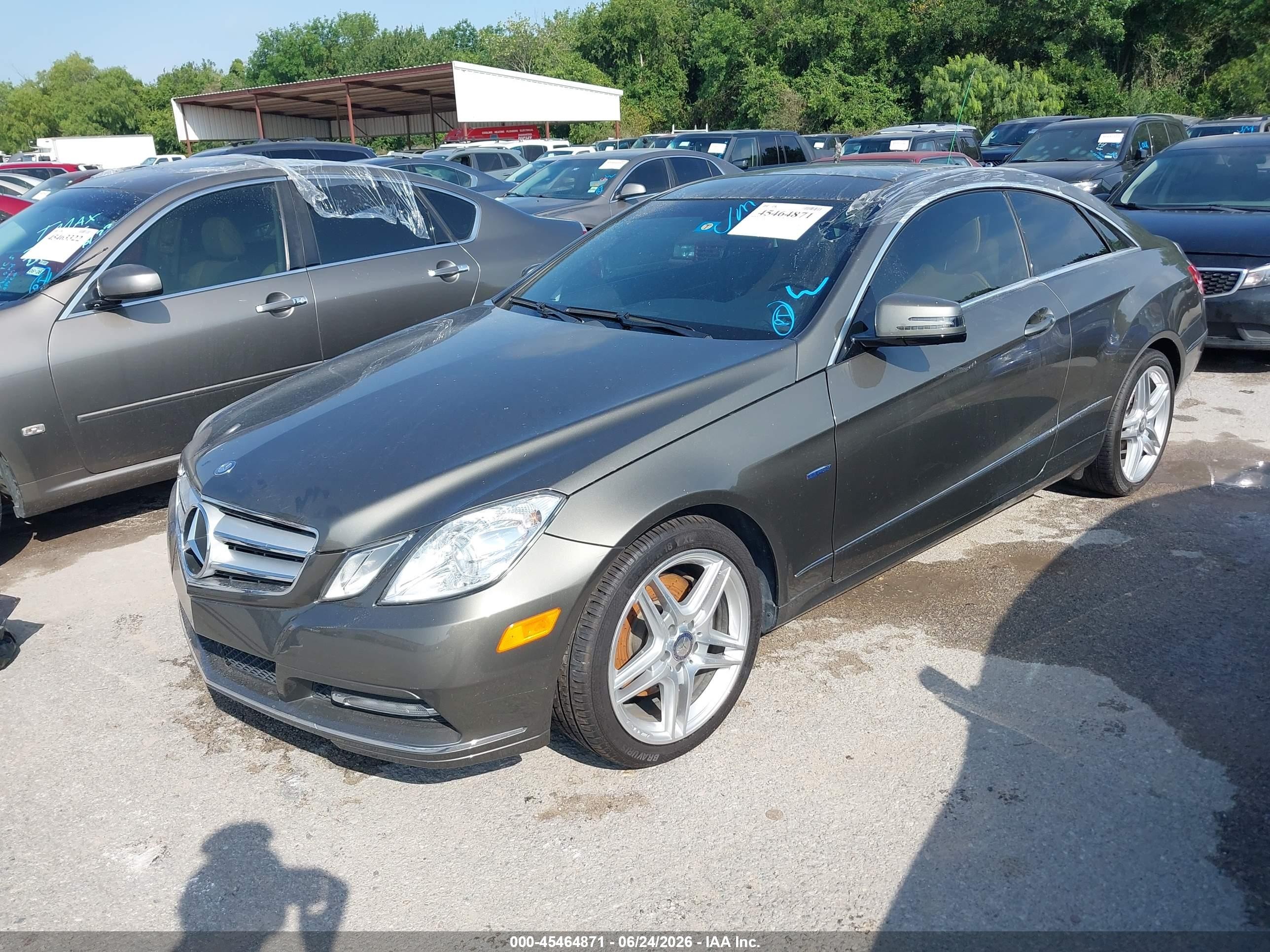2012 Mercedes-benz E 350   Gray vin: WDDKJ5KB2CF156811