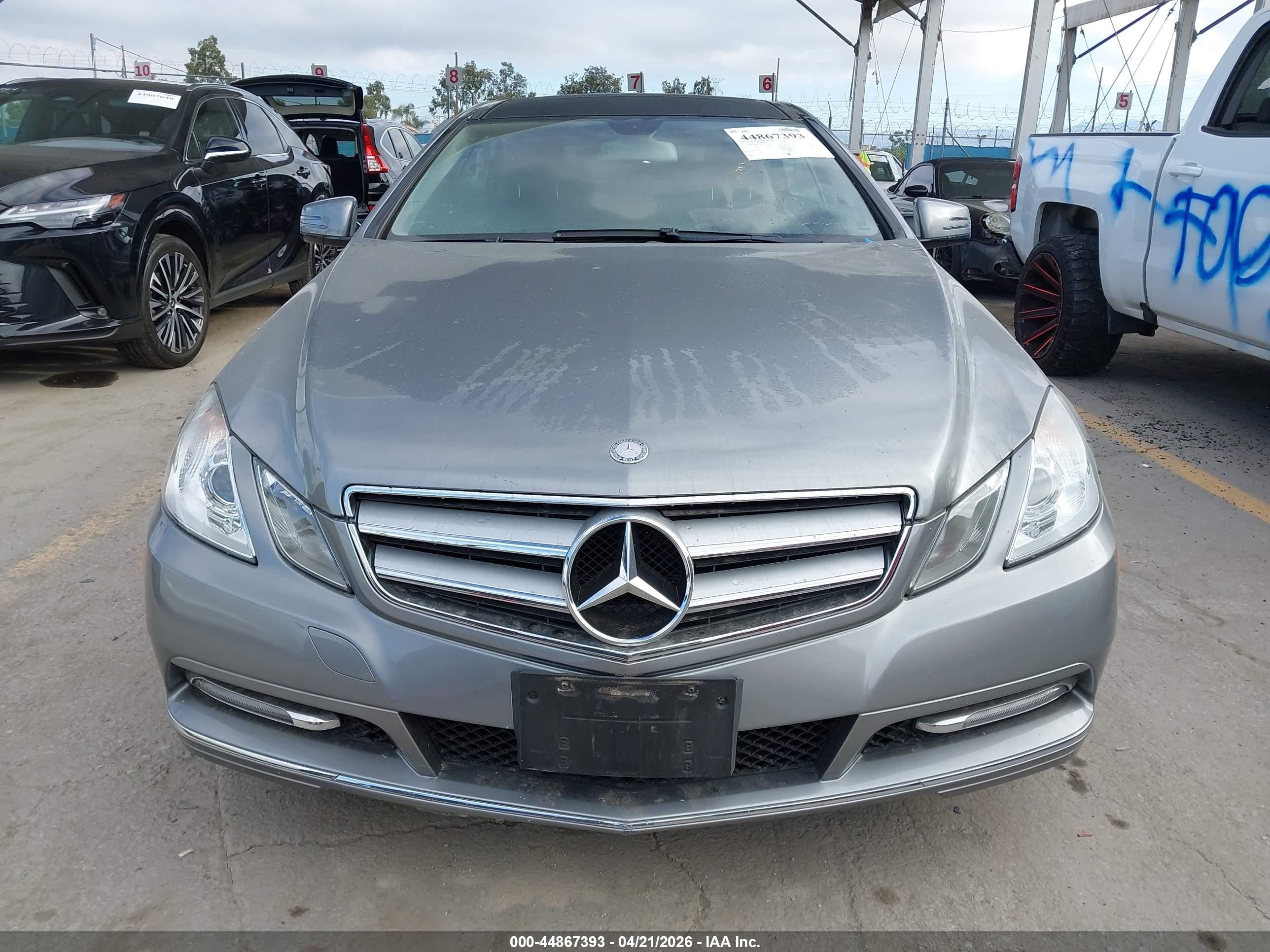 2012 Mercedes-benz E 350   Silver vin: WDDKJ5KB2CF161345