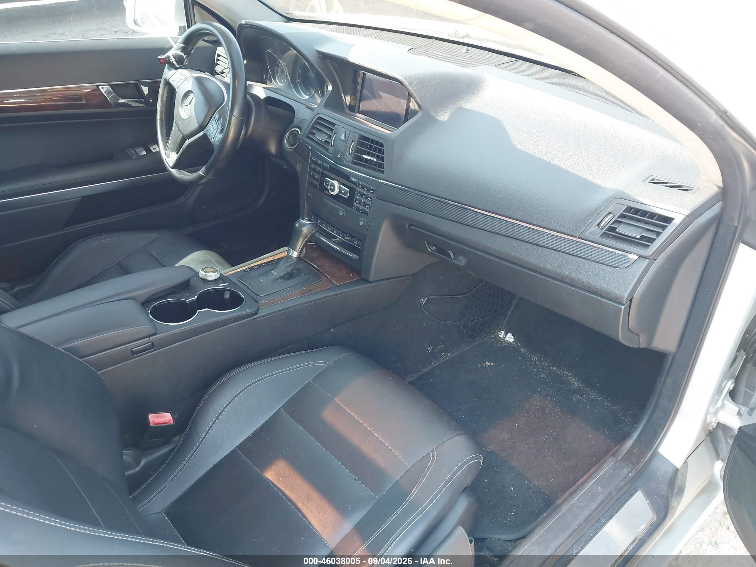 2012 Mercedes-benz E 350   Silver vin: WDDKJ5KB3CF145512