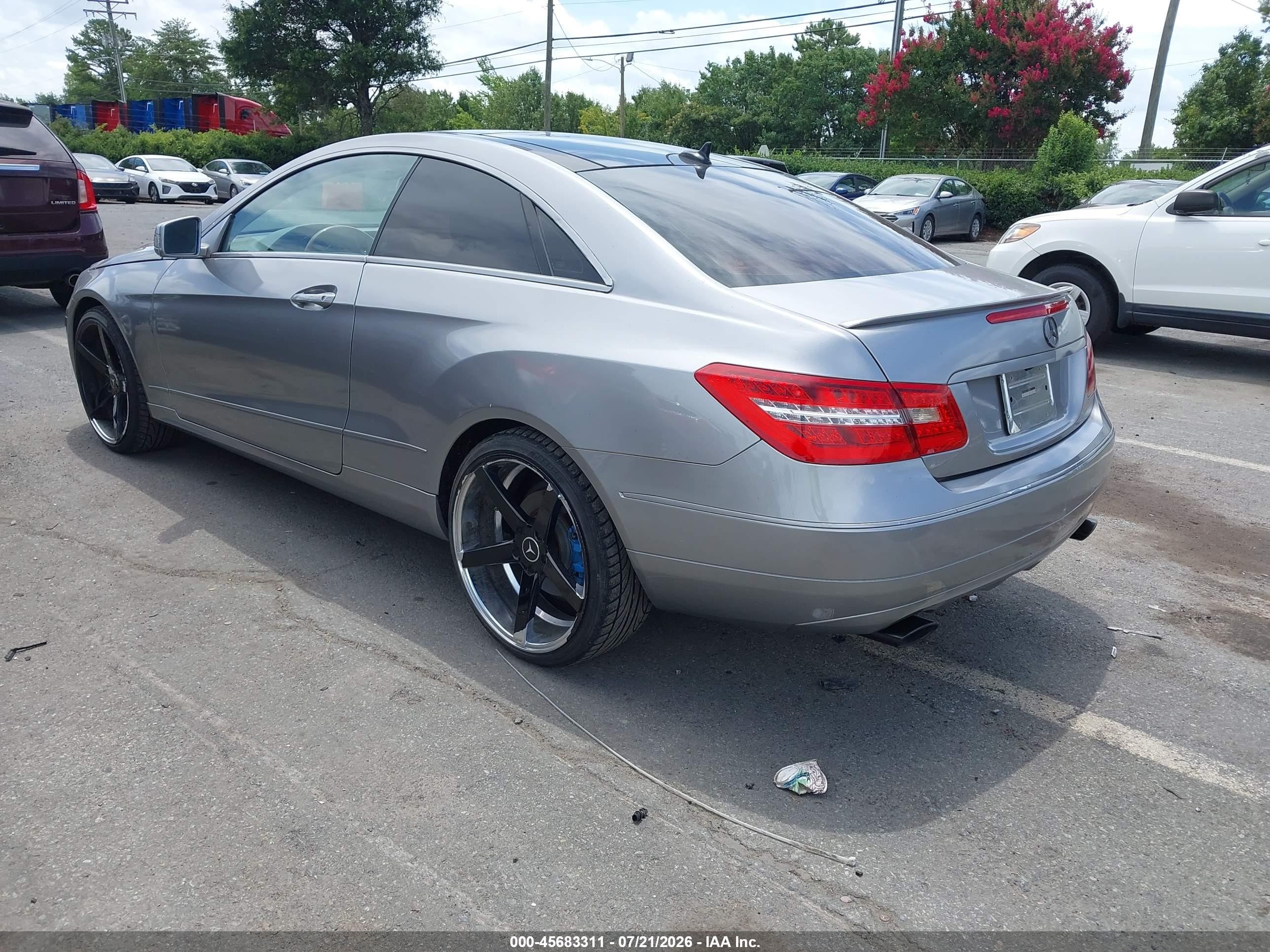 2012 Mercedes-benz E 350   Gray vin: WDDKJ5KB4CF142344