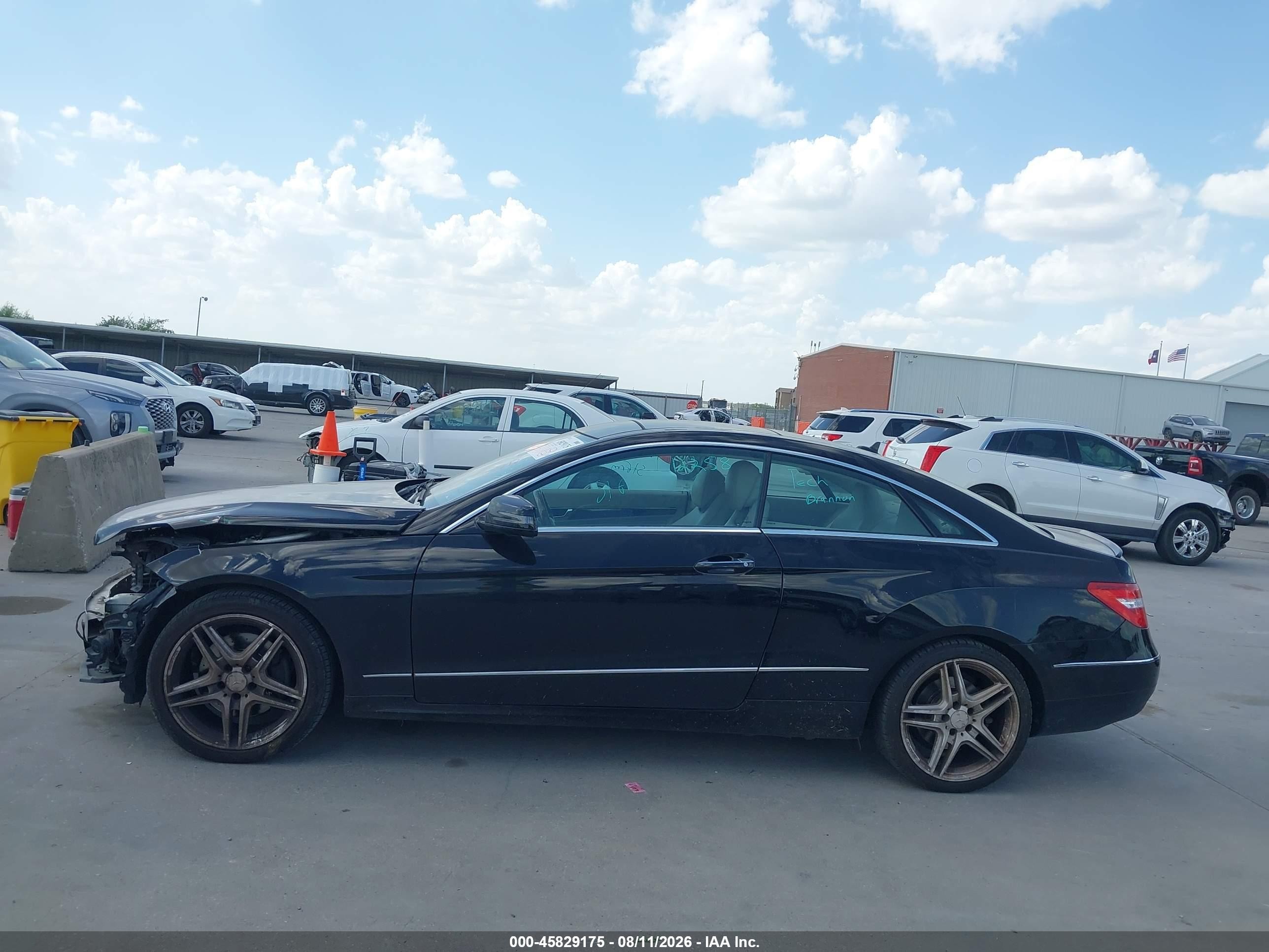 2013 Mercedes-benz E 350   Черный vin: WDDKJ5KB4DF204410