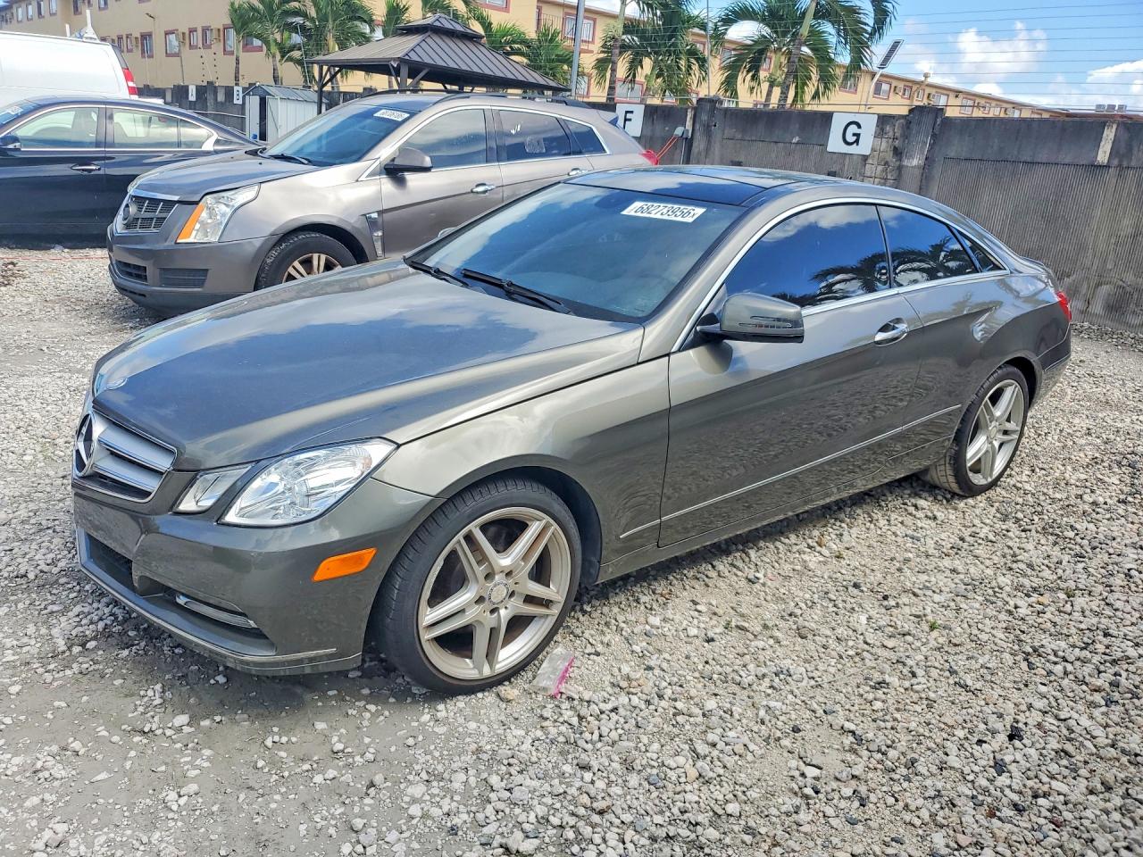 2013 Mercedes-benz E 350 Gray vin: WDDKJ5KB5DF188458