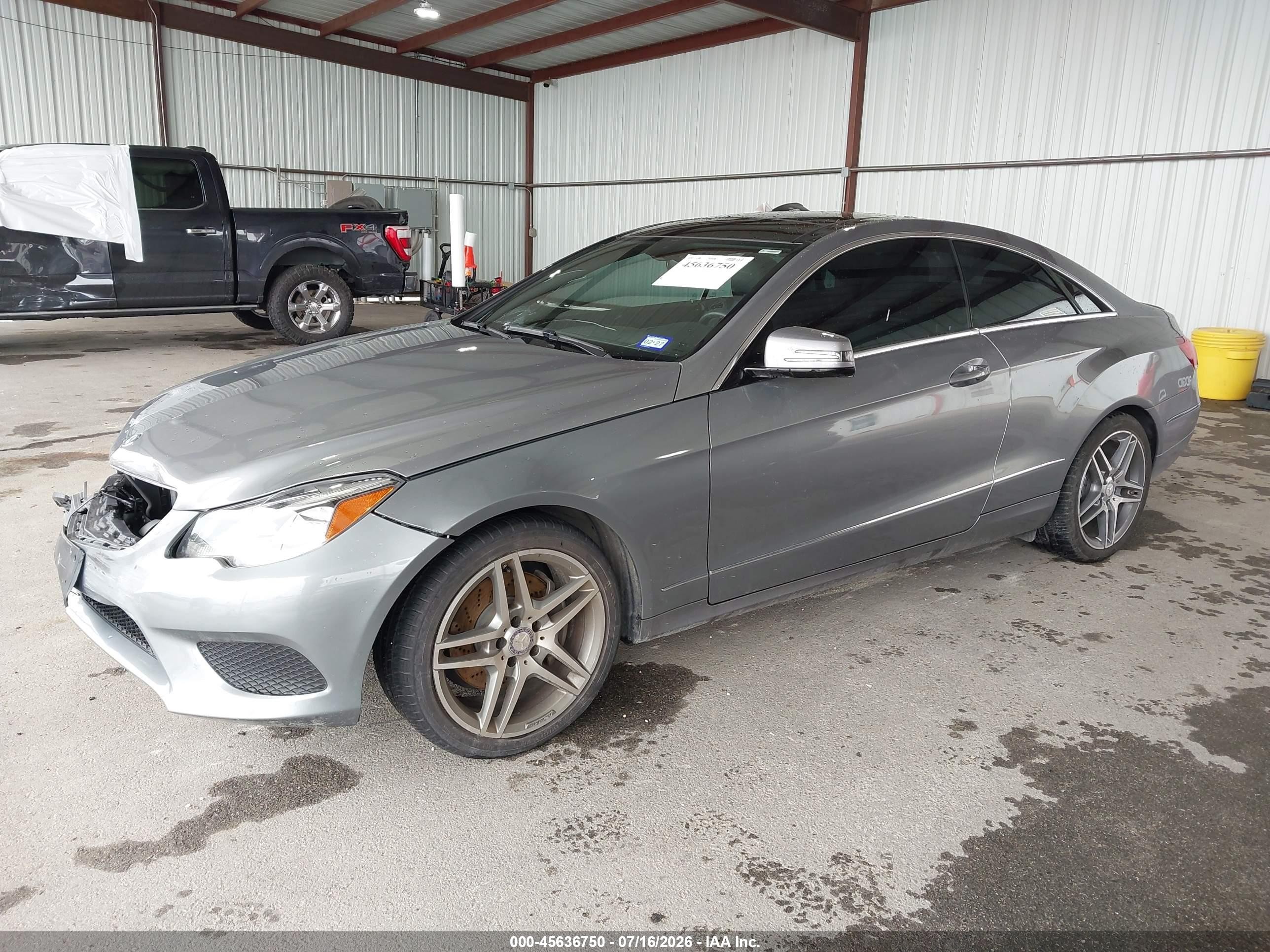 2014 Mercedes-benz E 350   Gray vin: WDDKJ5KB5EF239149