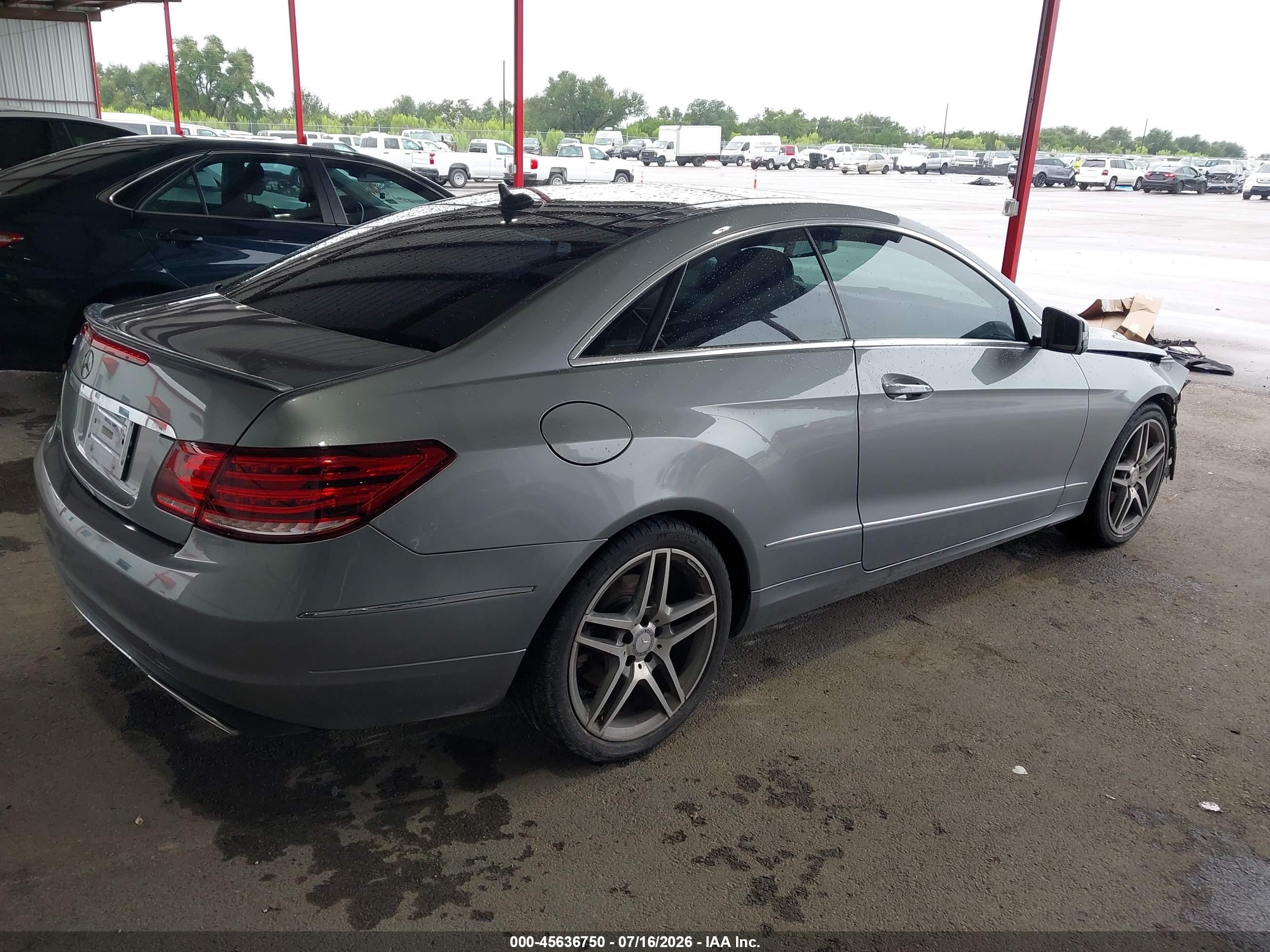 2014 Mercedes-benz E 350   Gray vin: WDDKJ5KB5EF239149