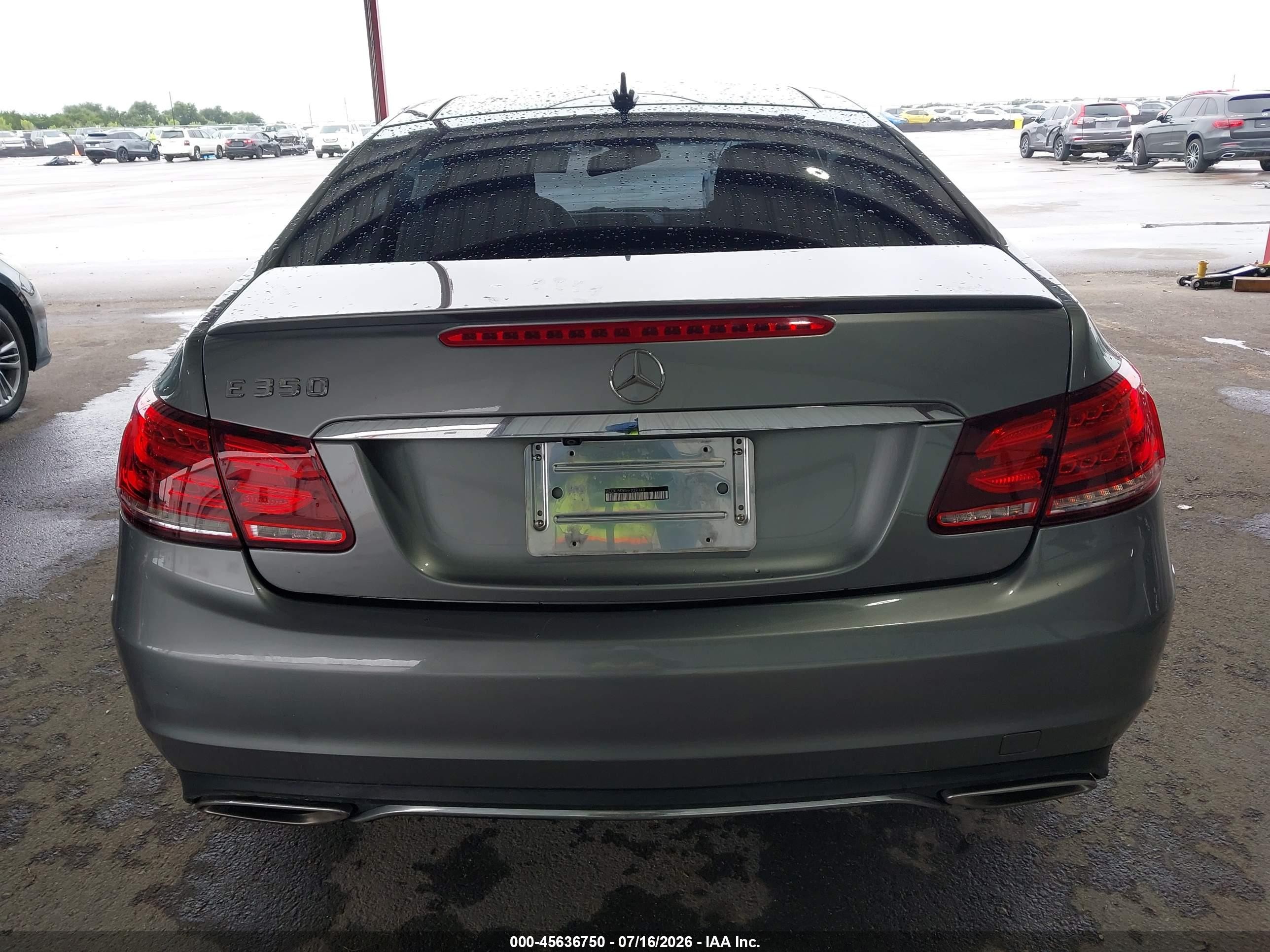 2014 Mercedes-benz E 350   Gray vin: WDDKJ5KB5EF239149