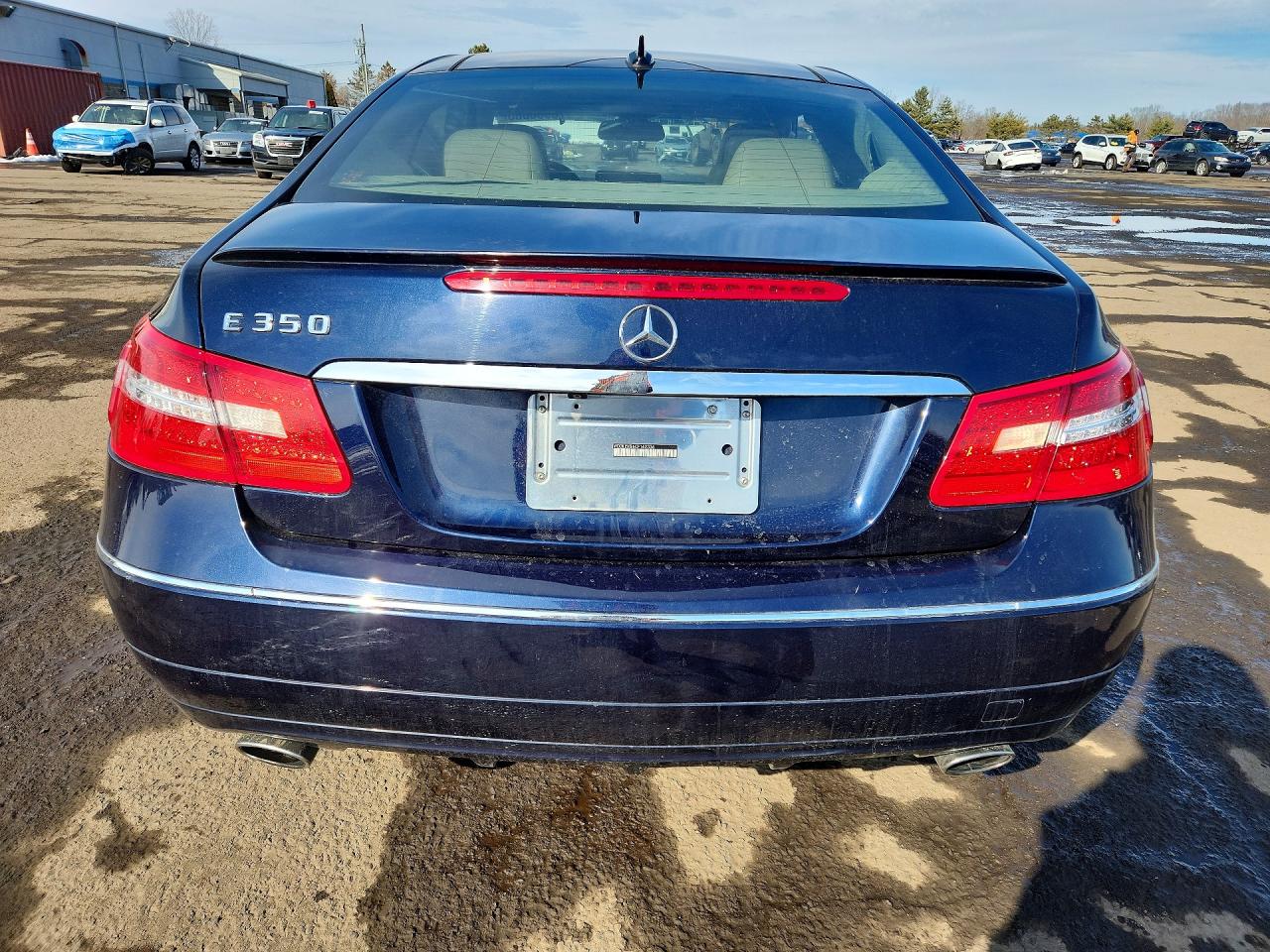 2012 Mercedes-benz E 350 Синий vin: WDDKJ5KB6CF162336