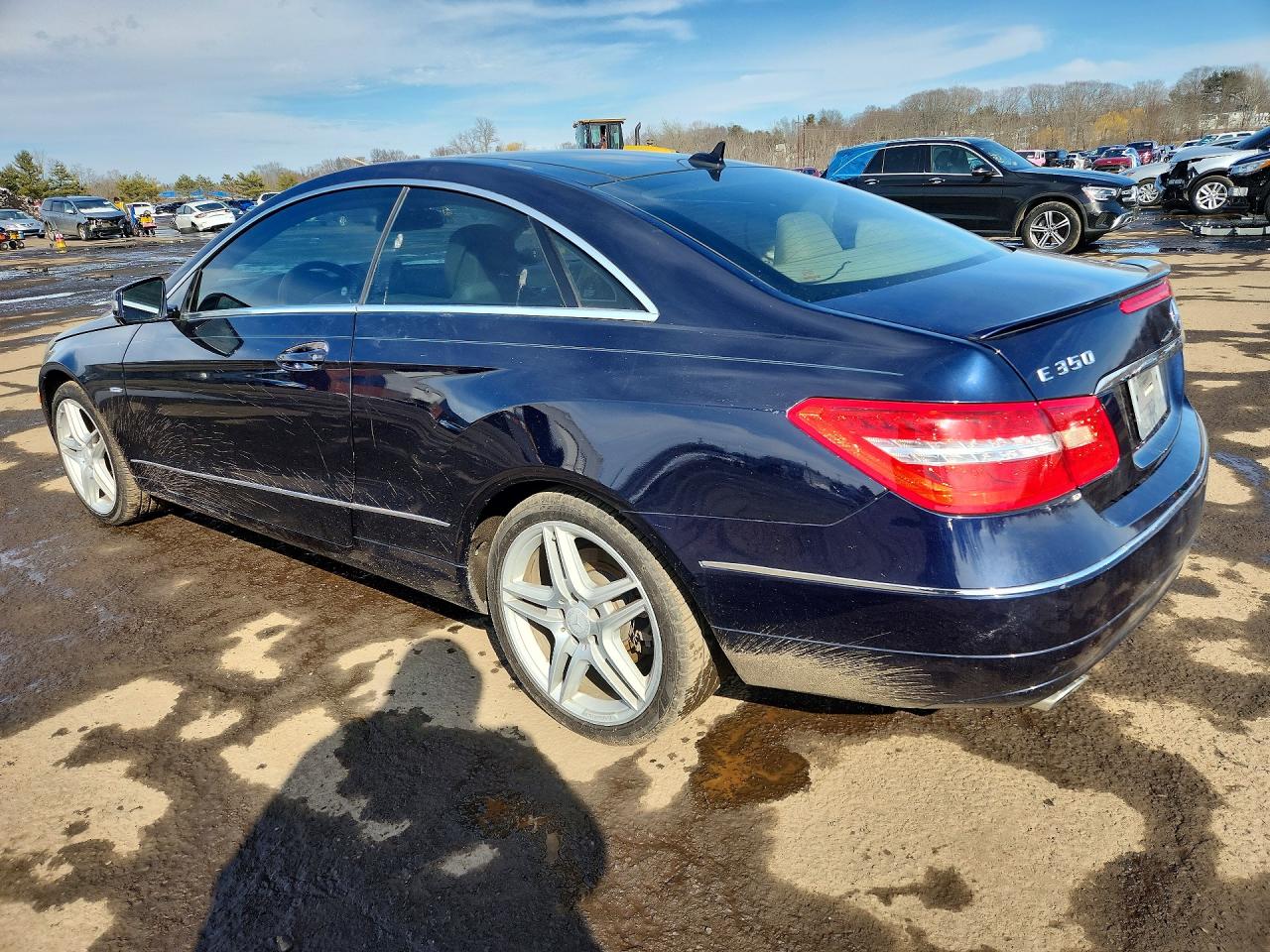 2012 Mercedes-benz E 350 Синий vin: WDDKJ5KB6CF162336