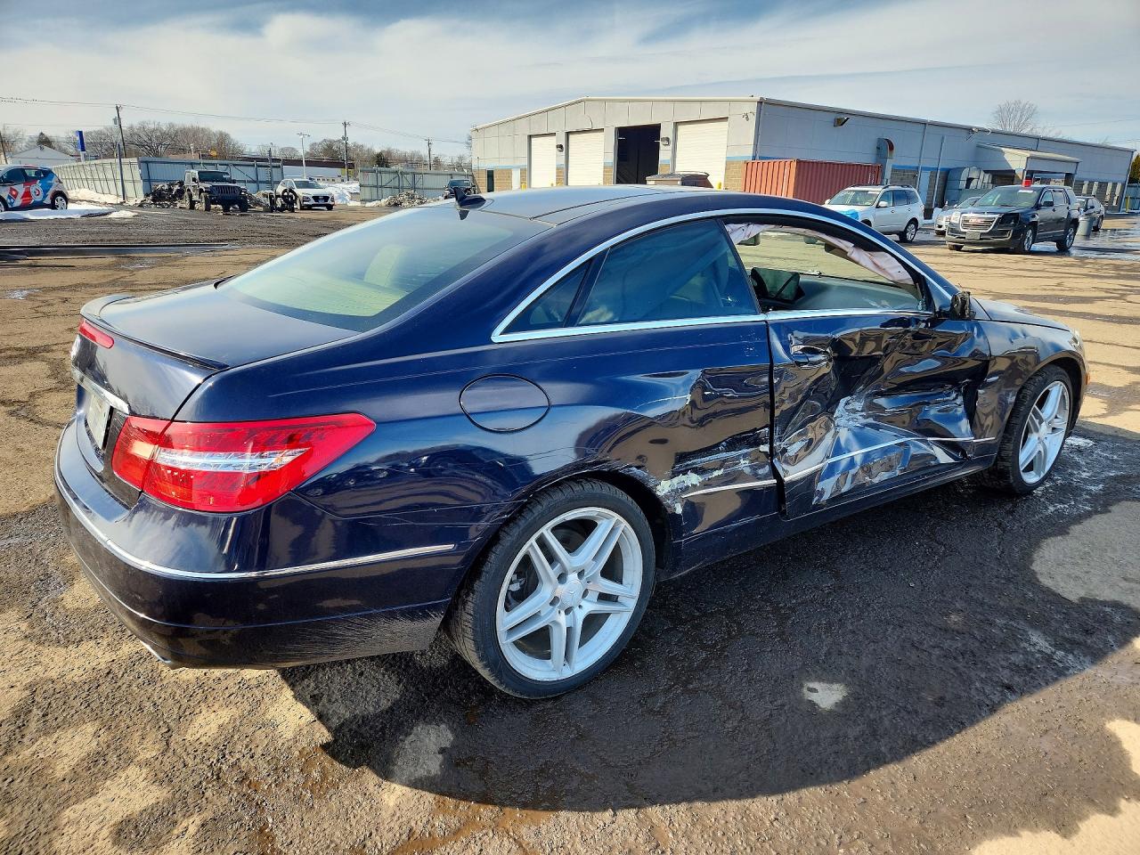 2012 Mercedes-benz E 350 Синий vin: WDDKJ5KB6CF162336