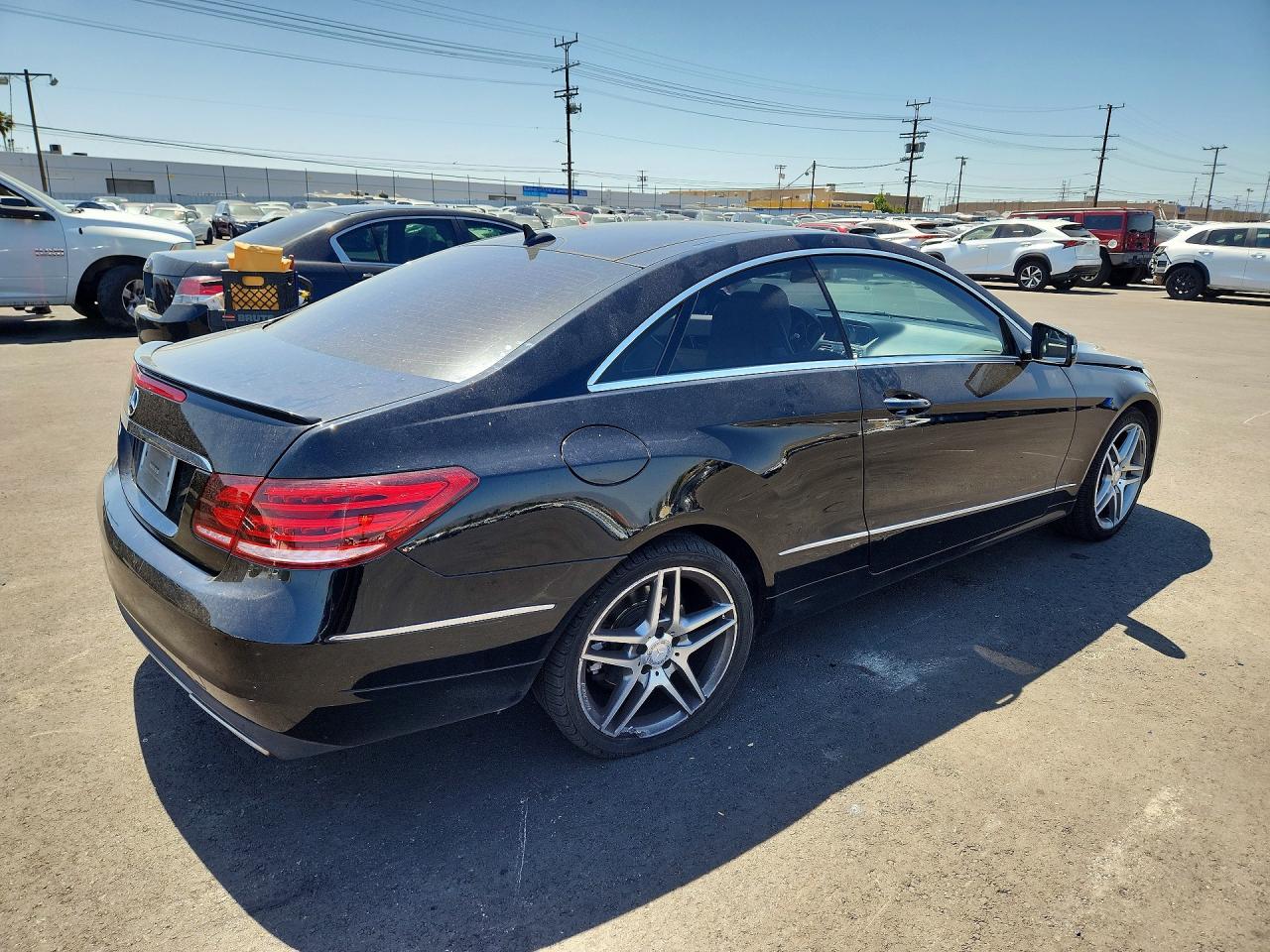 2014 Mercedes-benz E 350 Black vin: WDDKJ5KB6EF240018