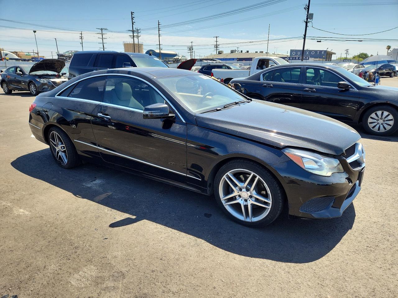 2014 Mercedes-benz E 350 Black vin: WDDKJ5KB6EF240018