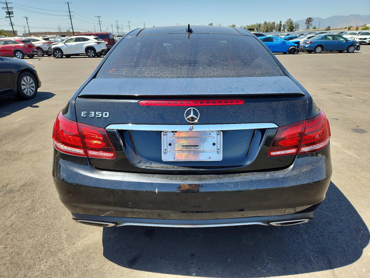 2014 Mercedes-benz E 350 Black vin: WDDKJ5KB6EF240018